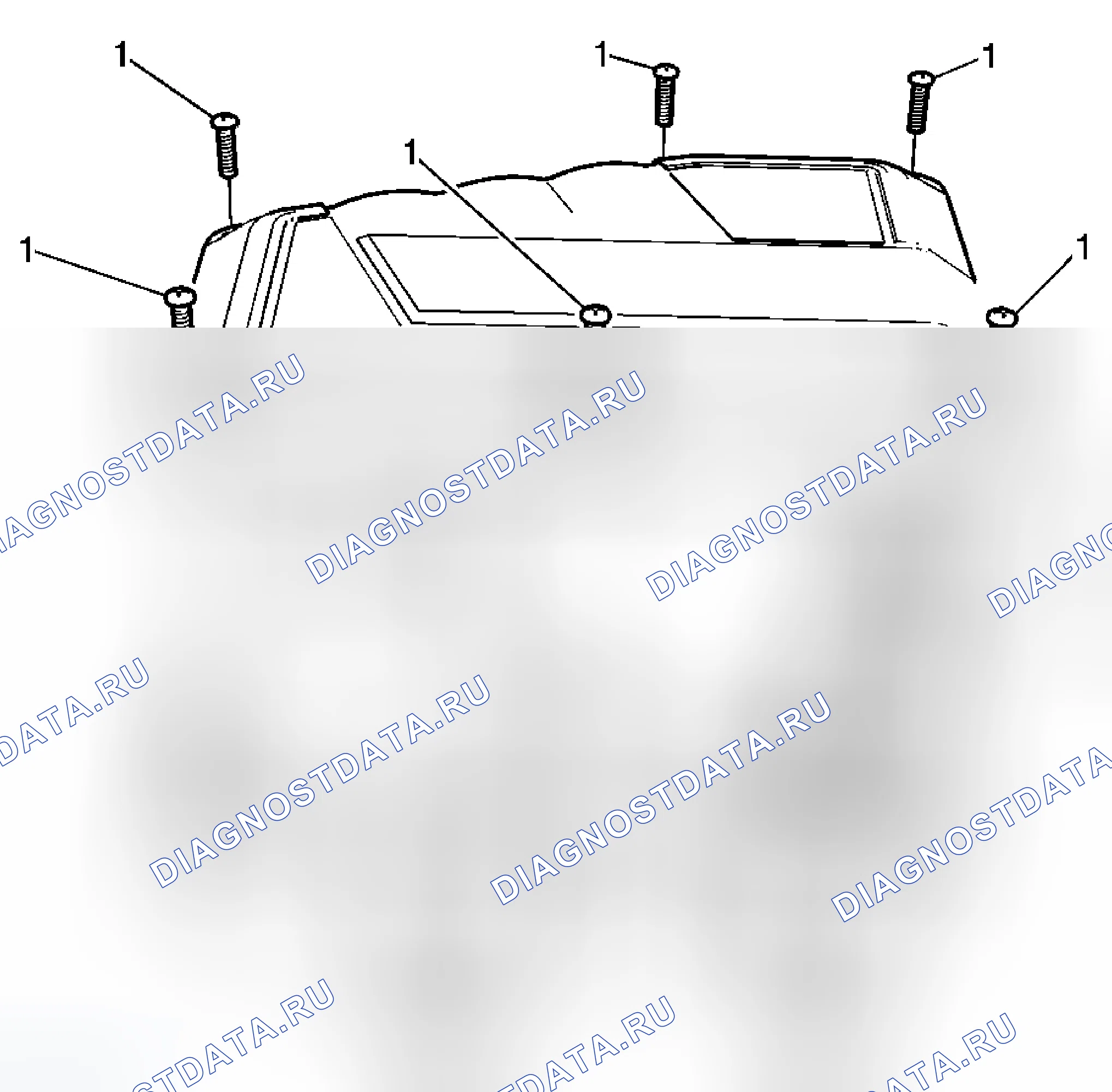 Рис. 27: Замена элемента воздухоочистителя. Chevrolet HHR I