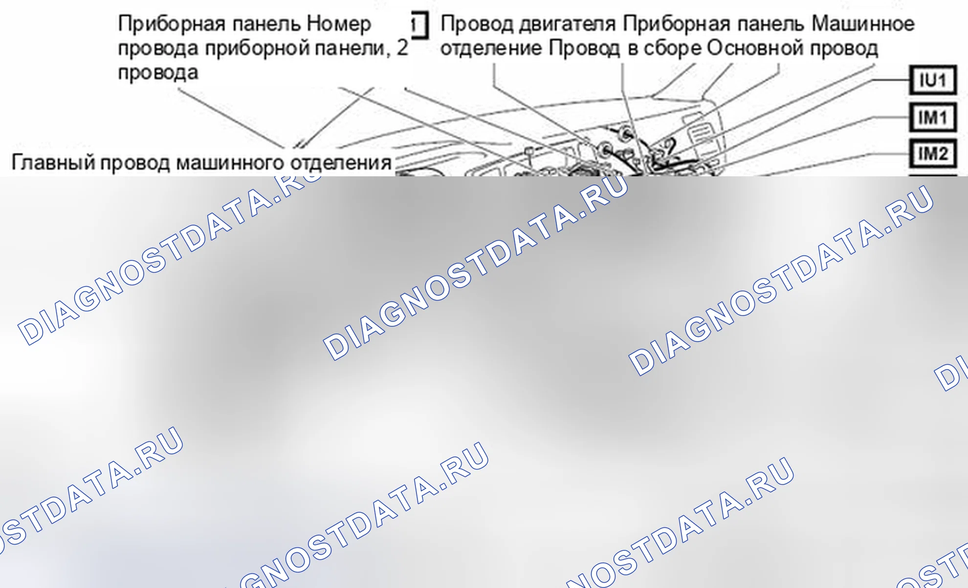 Рис. 118: Расположение соединителя, соединяющего жгут проводов и жгут проводов. Toyota 4Runner IV рестайлинг