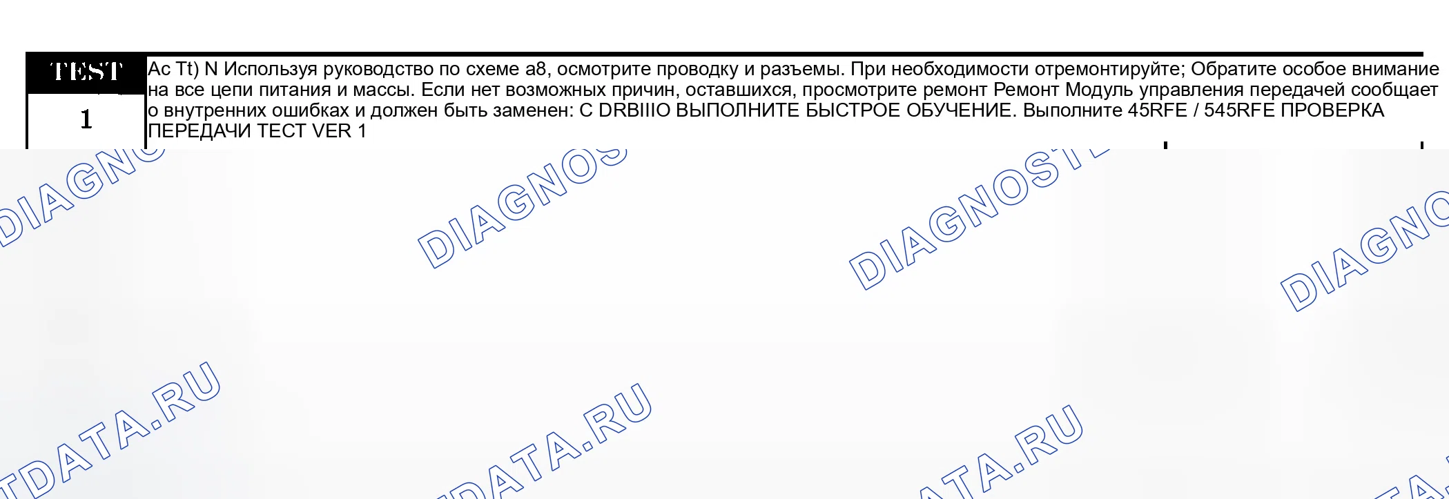 Рис. 1136: Диагностическая процедура. Dodge Pickup R1500 