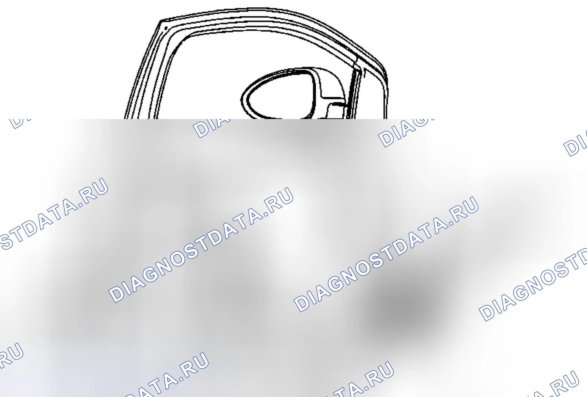 Рис. 20: Замена защелки передней стороны двери. Chevrolet Sonic I