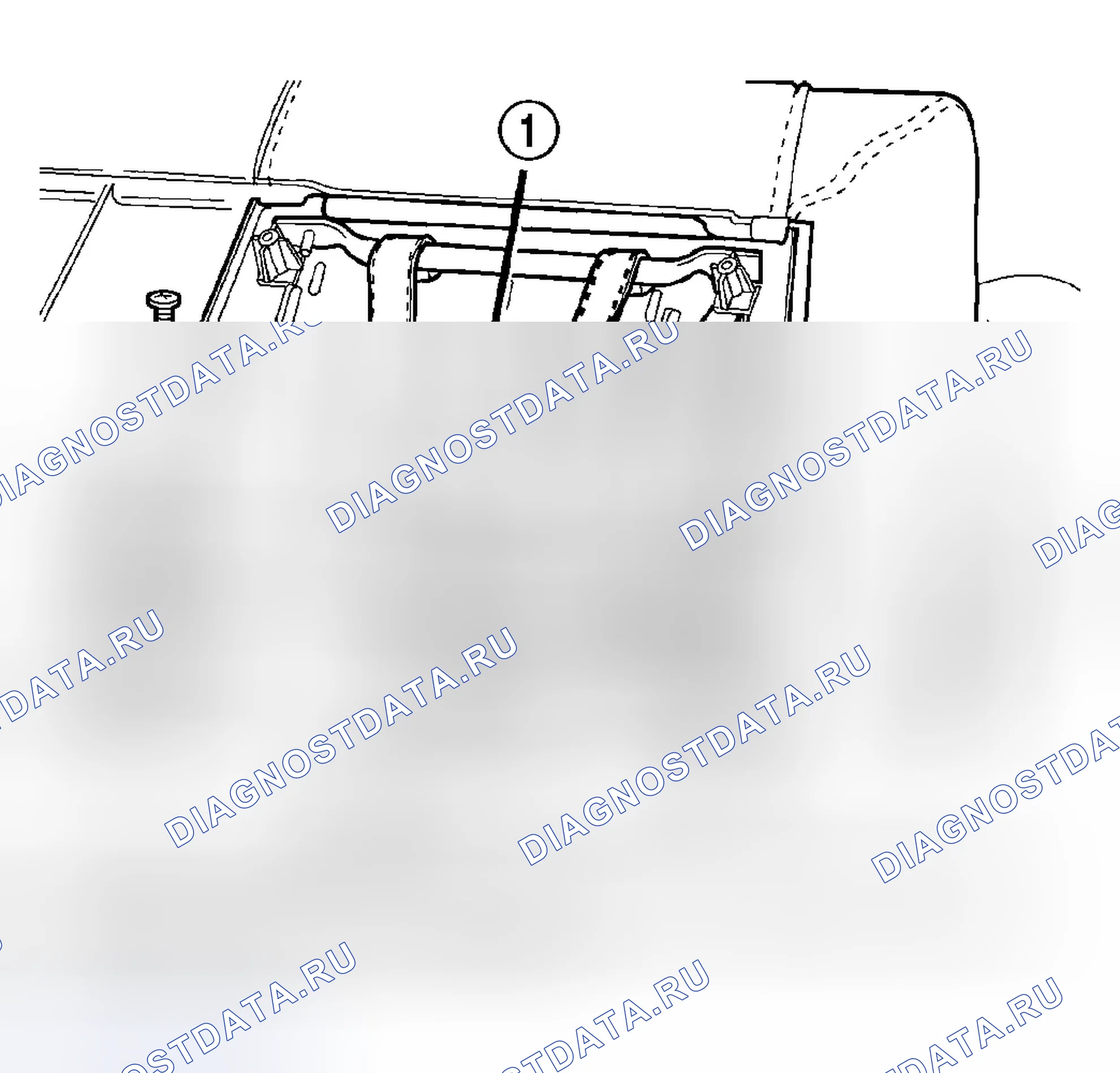 Рис. 17: ДЕМОНТАЖ. Dodge Grand Caravan IV