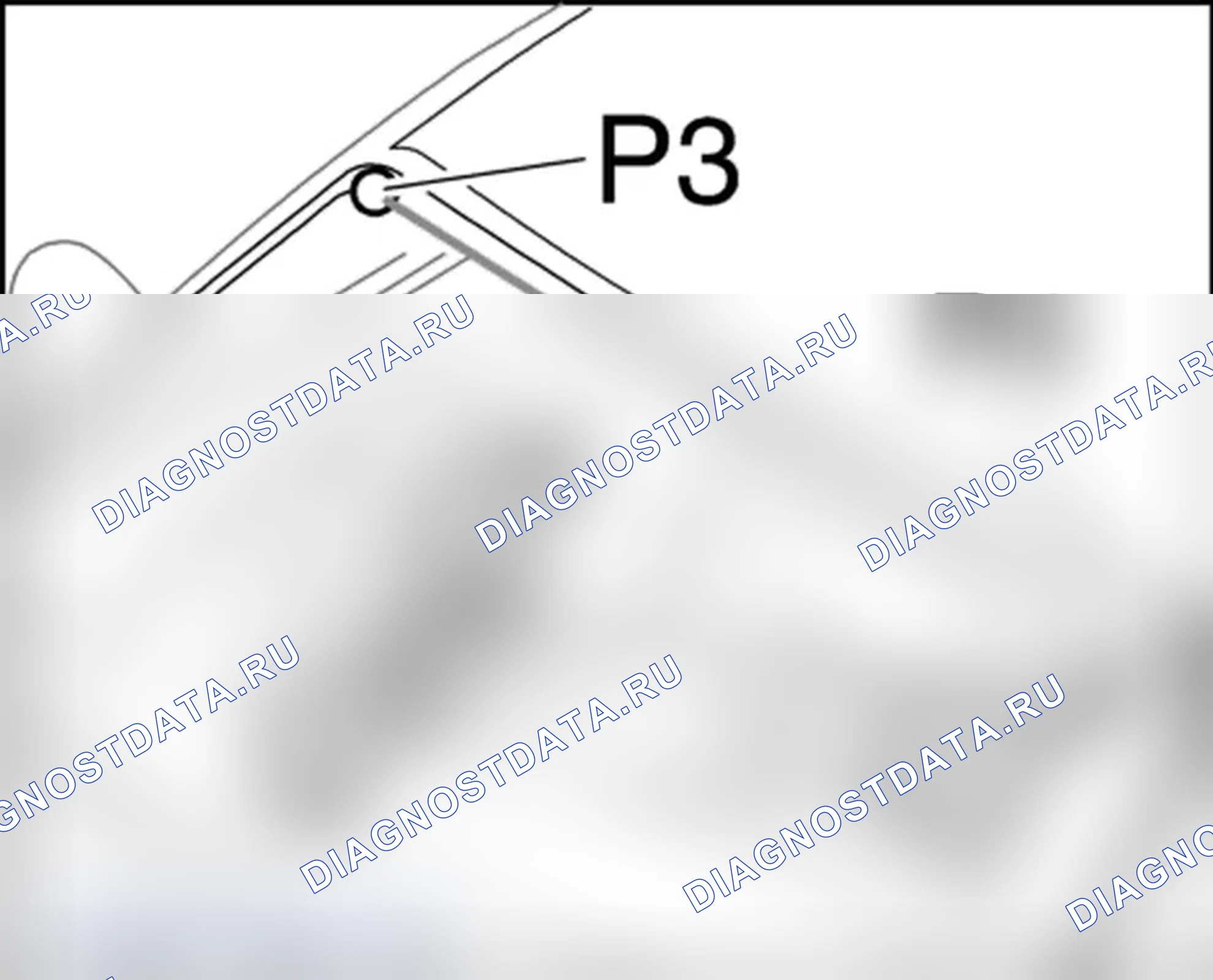 Рис. 13: Разделительное стекло до P4. Porsche 911 GT3 997
