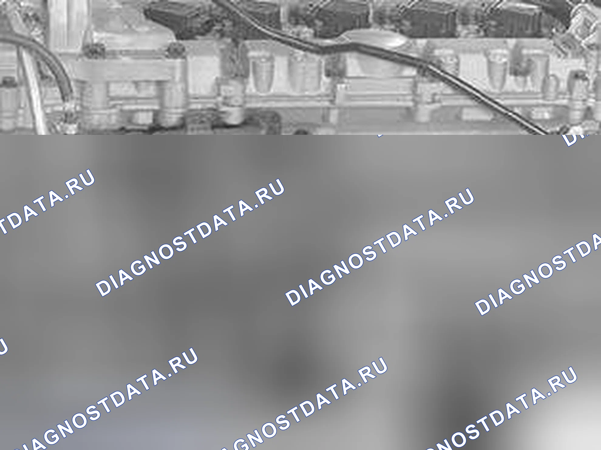 Рис. 105: Установка Turbo 2 / впускной коллектор. Volvo S80 I