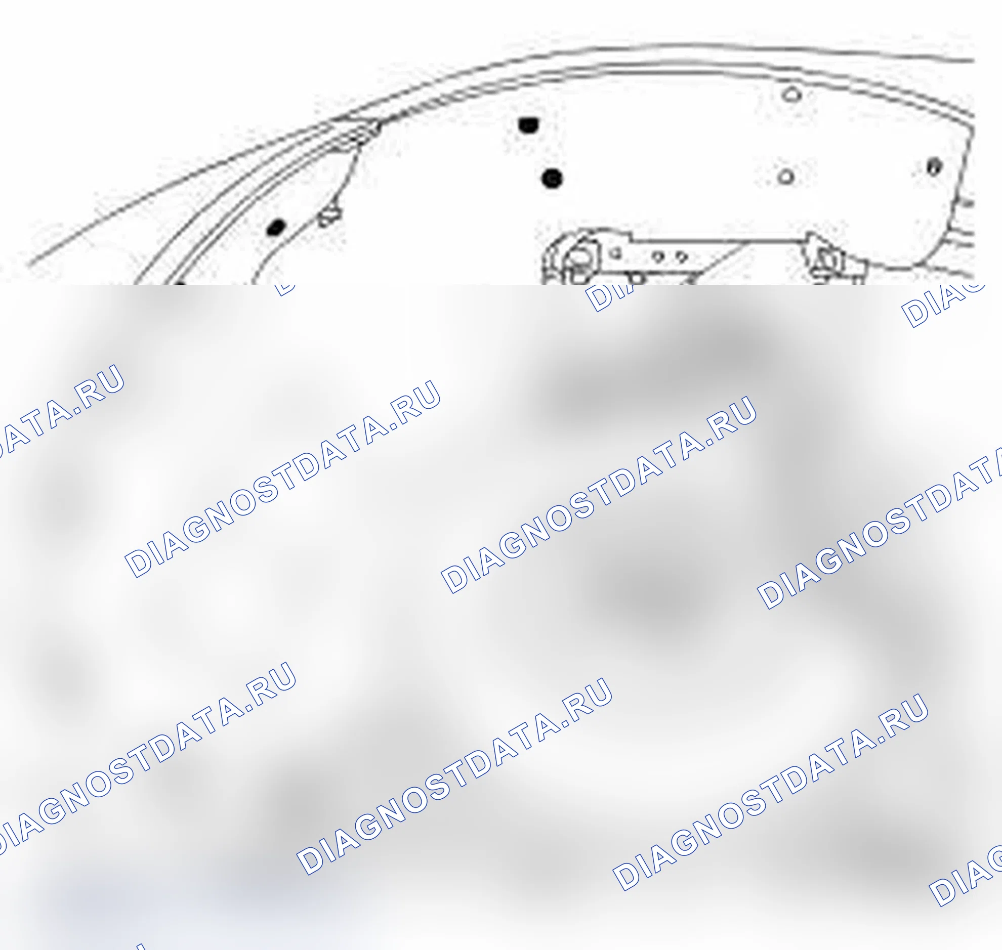 Рис. 5: Демонтаж. Jaguar XKR II