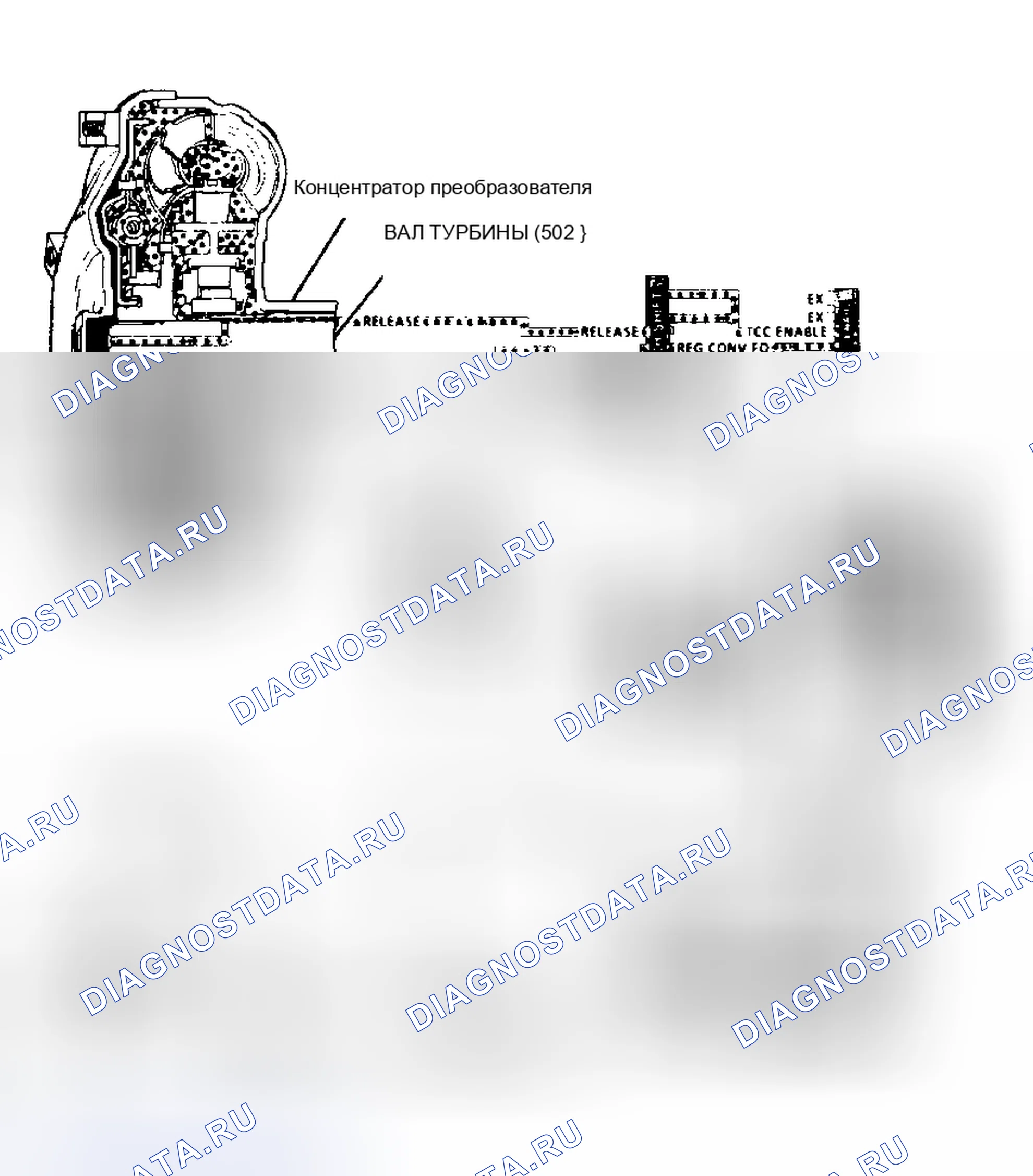 Рис. 287: Схема Code 39 (бензин) муфта блокировки гидротрансформатора Stuck Off. GMC Cab & Chassis C2500 