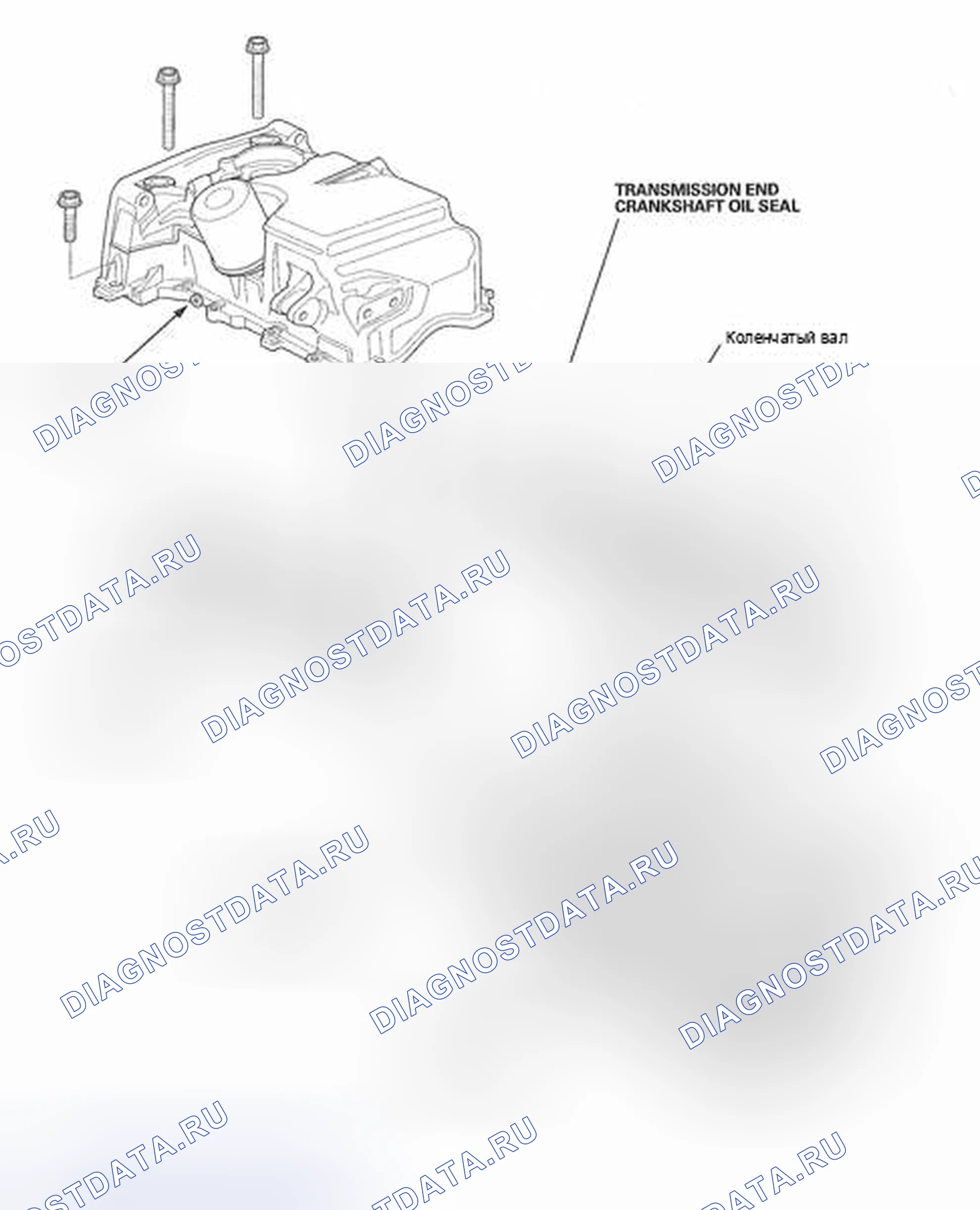 Рис. 654: Индекс расположения компонентов. Honda Civic VIII