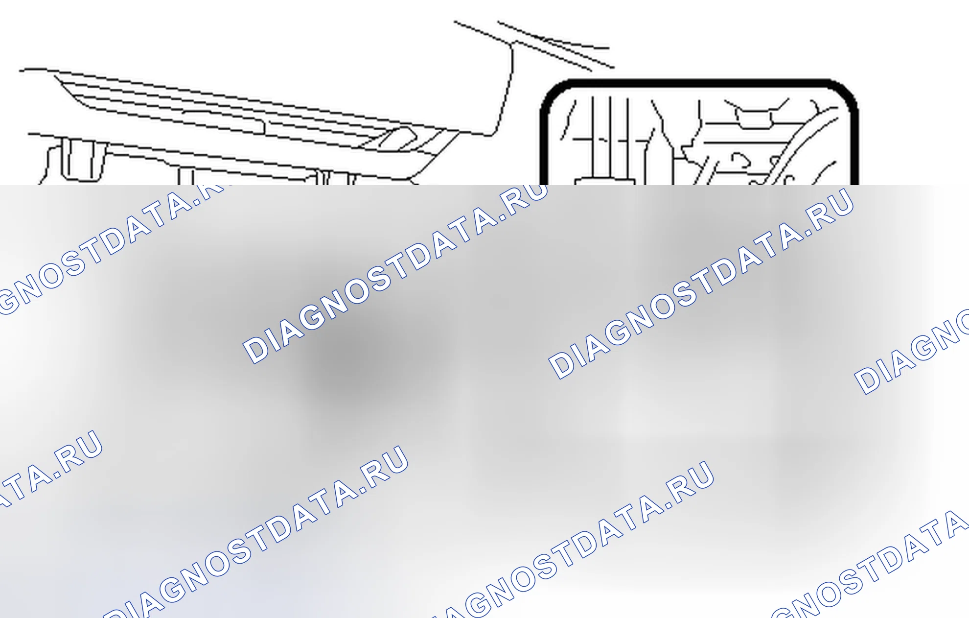 Рис. 93: ДЕМОНТАЖ. Toyota Avalon XX40