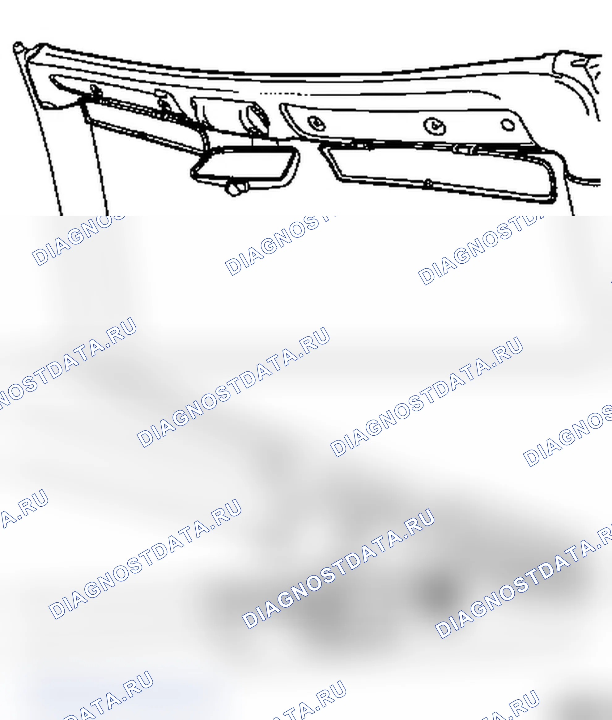 Демонтаж и установка солнцезащитного козырька (модель F67). Opel Astra G