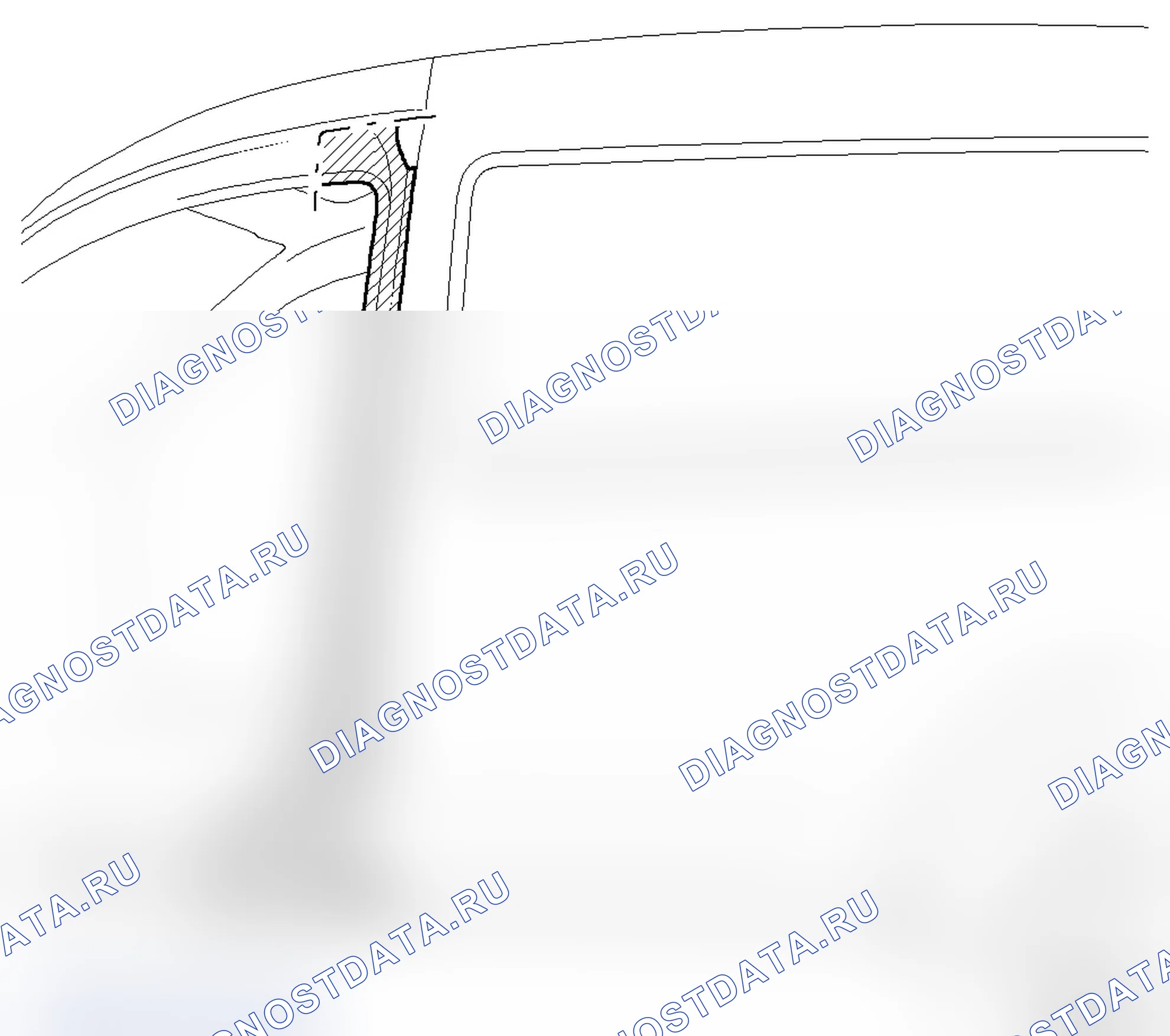 Замена средней стойки - модели F 06, F 25. Opel Combo C