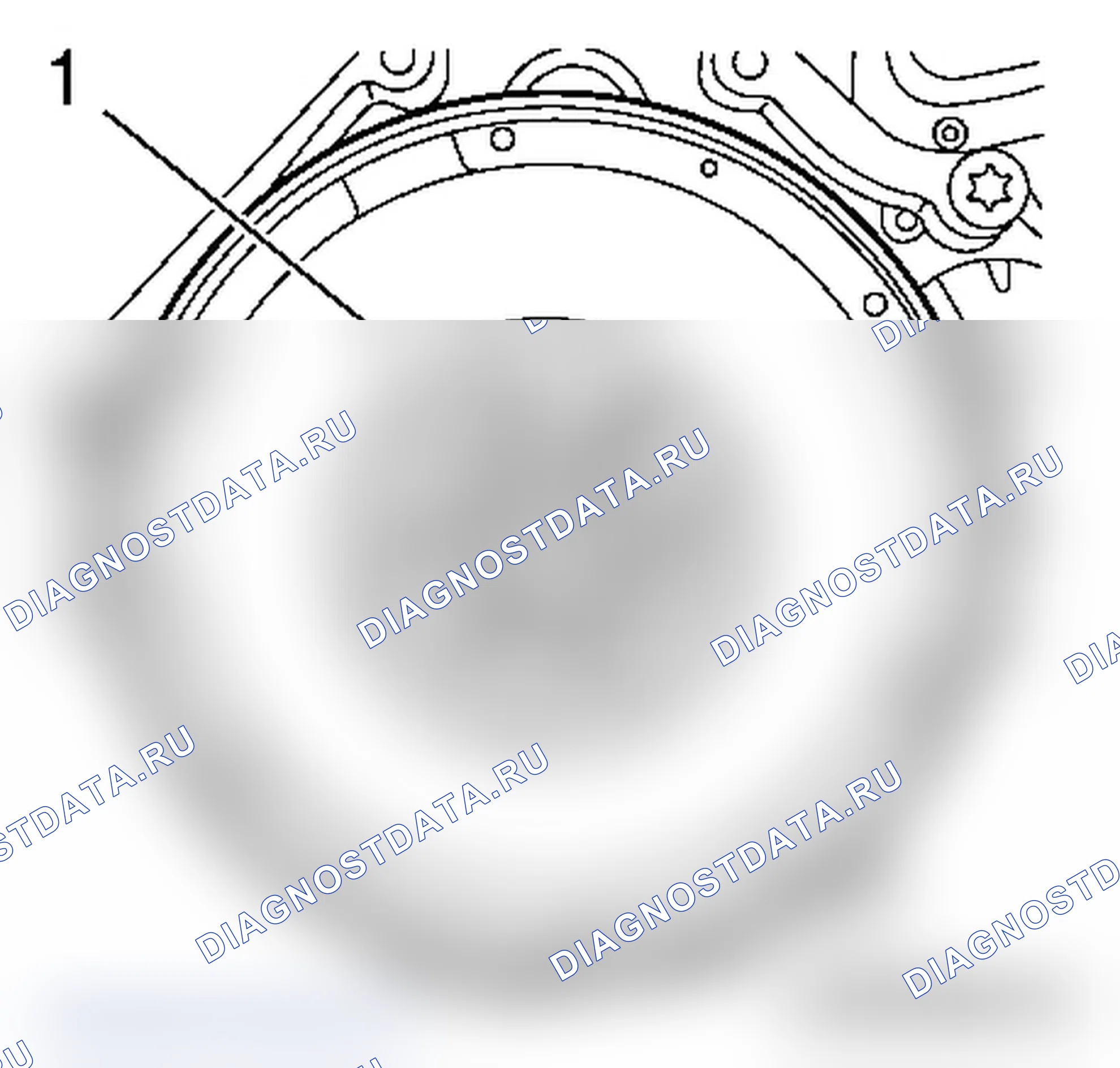 Демонтаж и установка маховика. Opel Zafira B