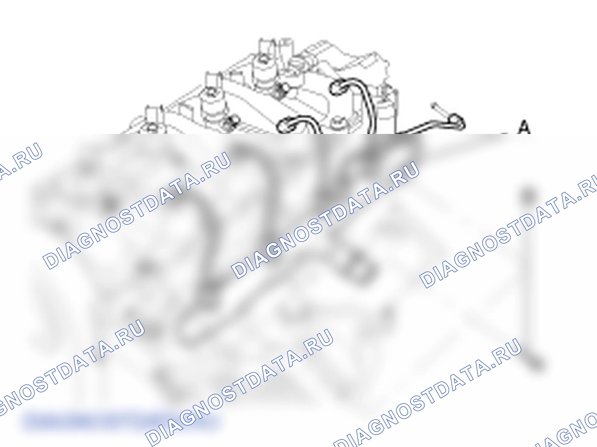 Снятие Common Rail. Kia Sportage KM