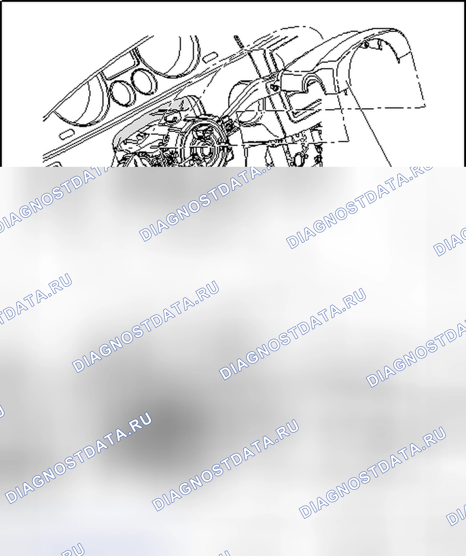 Рис. 87: ПОДСТРОЙКА РУЛЕВОЙ КОЛОНКИ. Volkswagen Passat B6