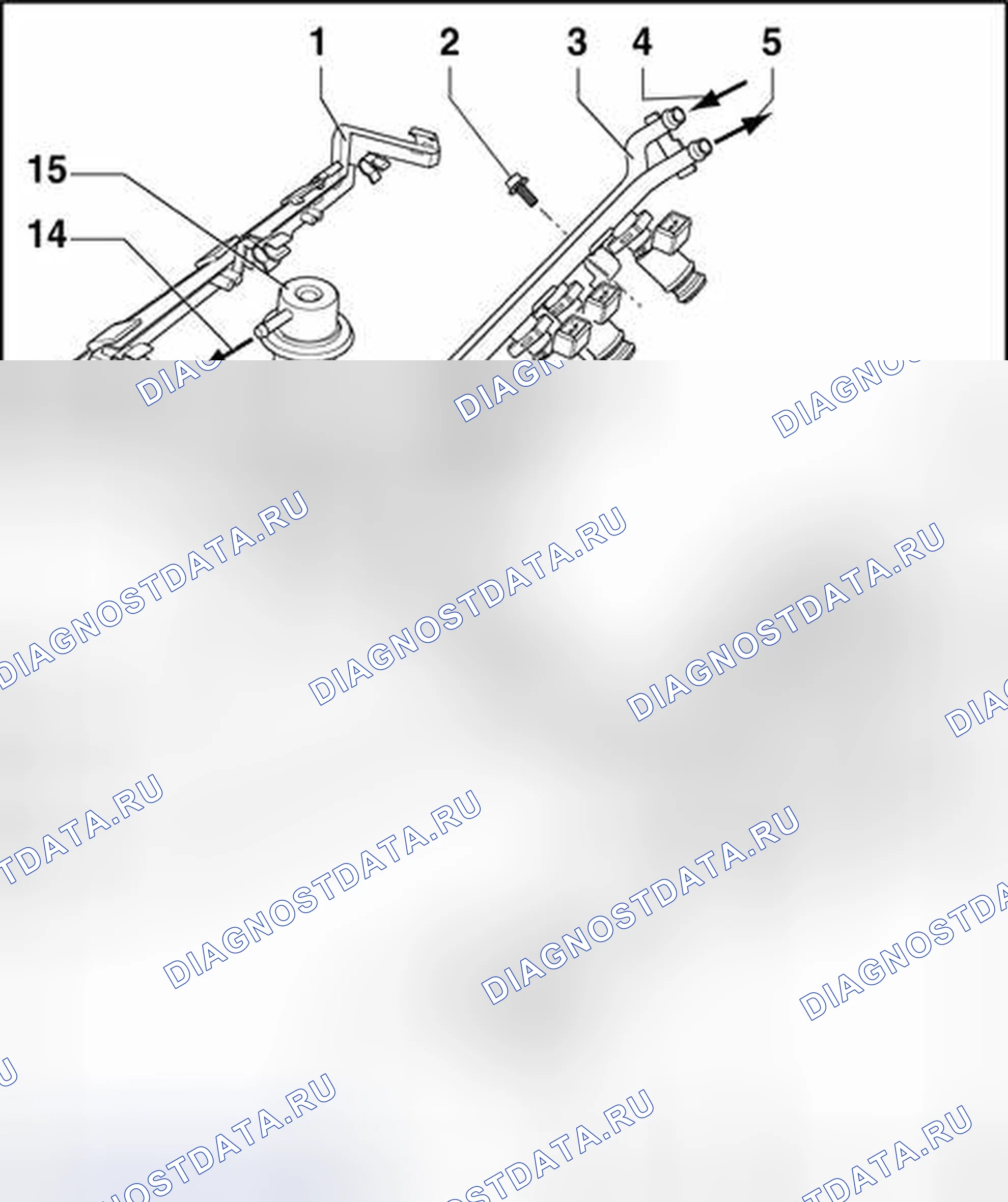Рис. 658: Впускной коллектор (нижняя секция), разборка и сборка. Volkswagen Jetta IV