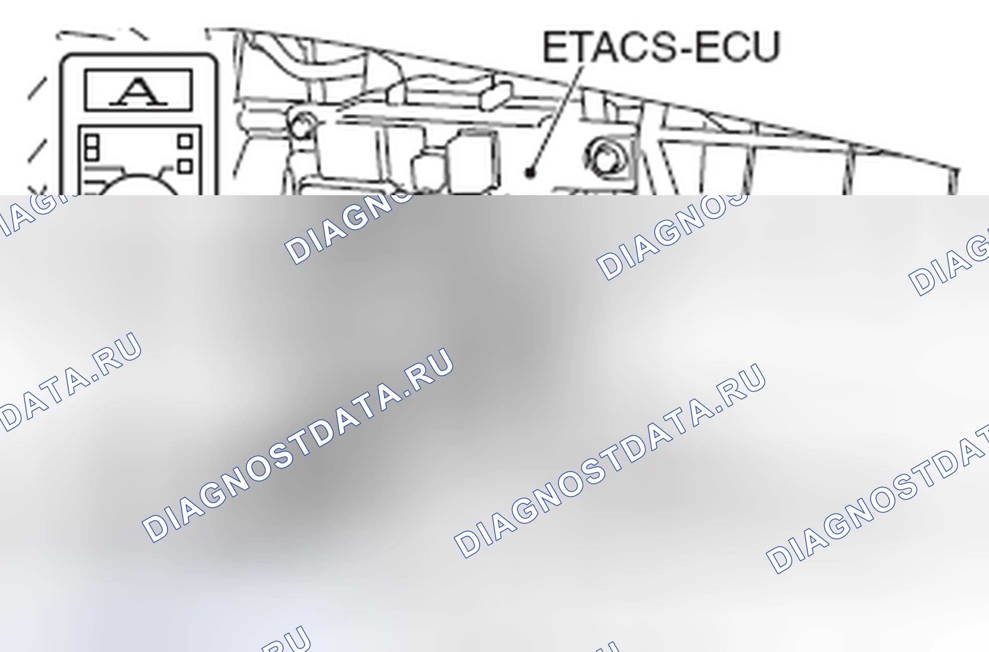 Рис. 50: ПРОВЕРКА ТОКА РАБОТЫ SUNSHADE. Mercedes-Benz CLA-класс C117/X117 рестайлинг