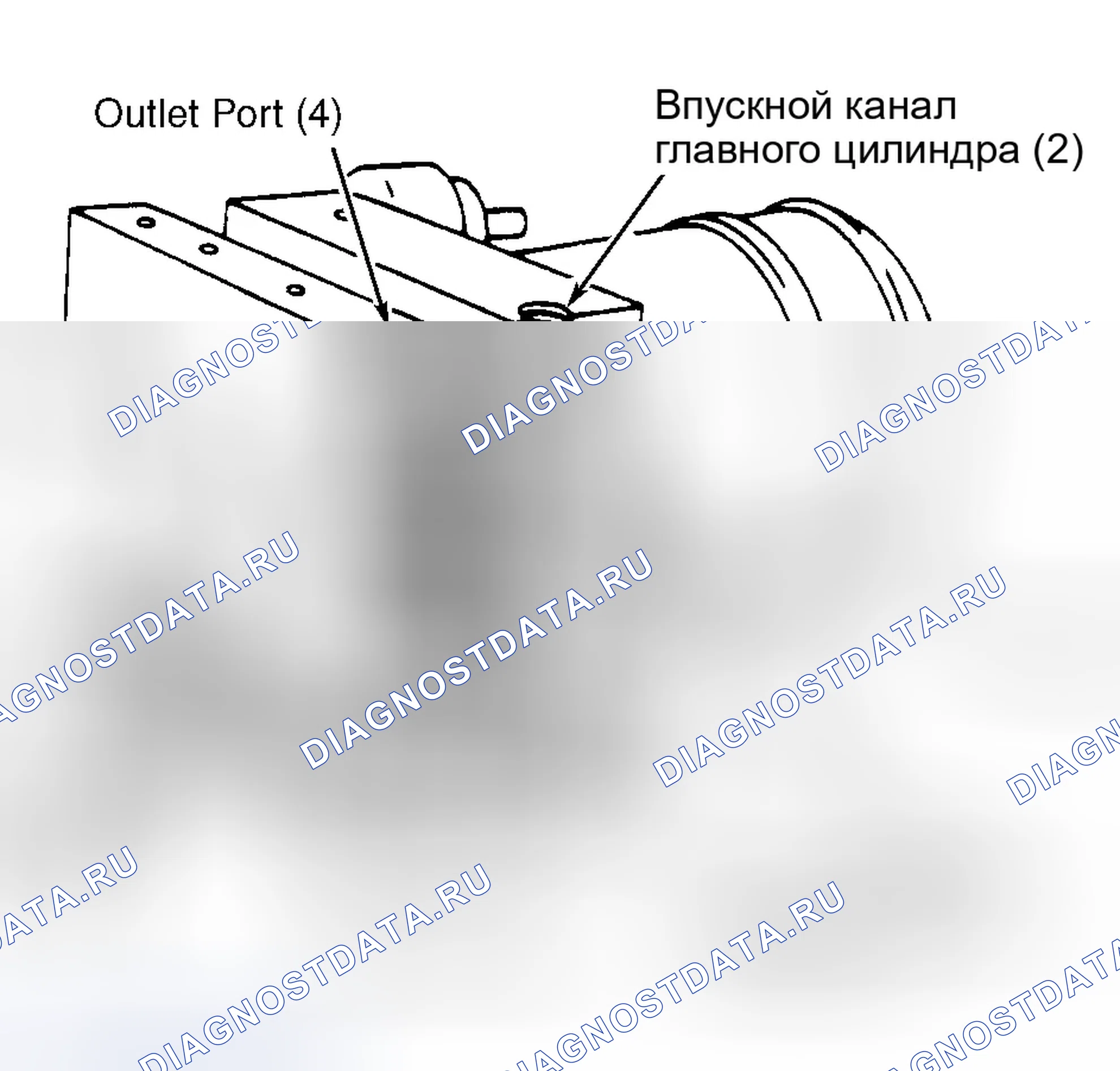 Рис. 1: УЗЕЛ ГИДРОПРИВОДА. Ford Probe I