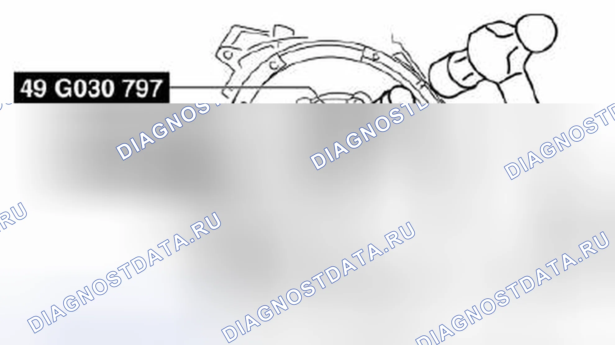 Рис. 153: Примечание по установке направляющего подшипника. Mazda 3 BL рестайлинг