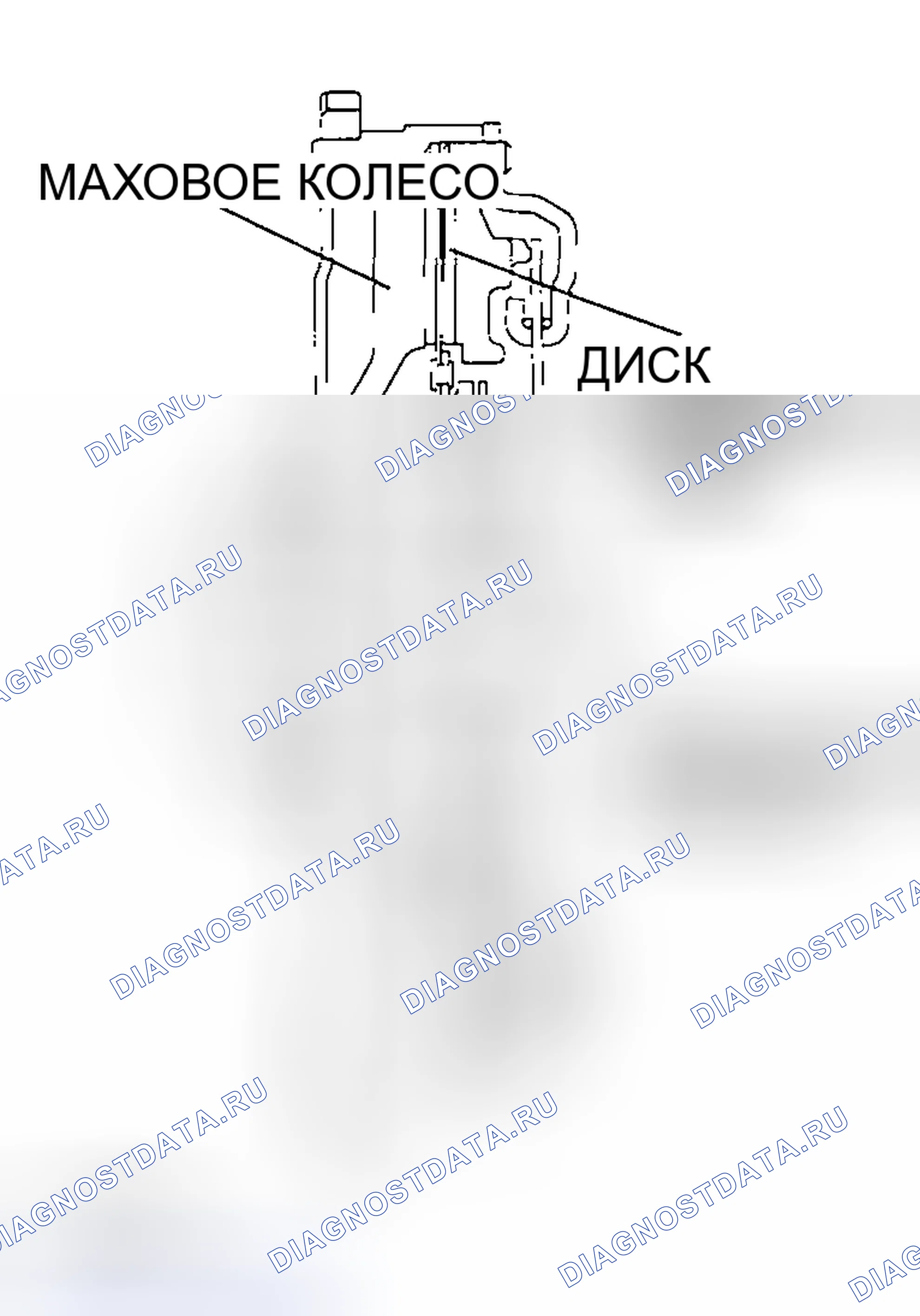 Рис. 57: > > D < < УСТАНОВКА ДИСКА СЦЕПЛЕНИЯ И КРЫШКИ МУФТЫ. Mazda MX-30 I