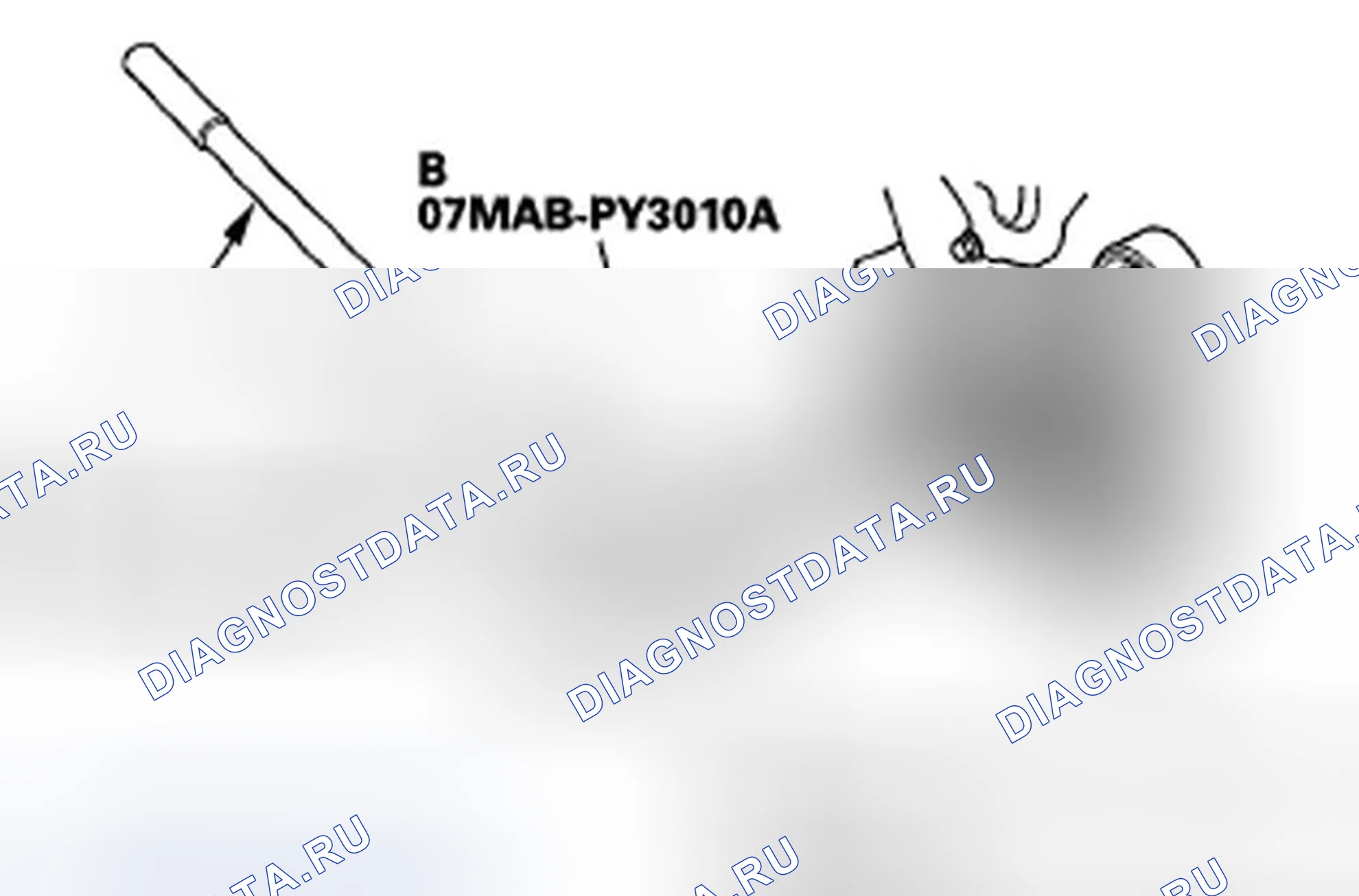 Рис. 24: Демонтаж. Honda Ridgeline I рестайлинг