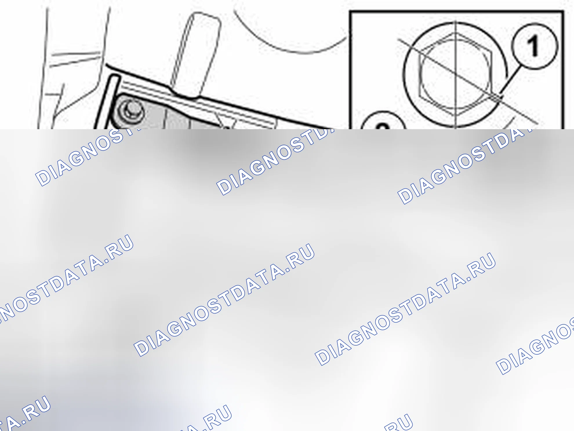Рис. 155: ЗАТЯЖКА ВИНТОВОГО СОЕДИНЕНИЯ. Volvo V70 III