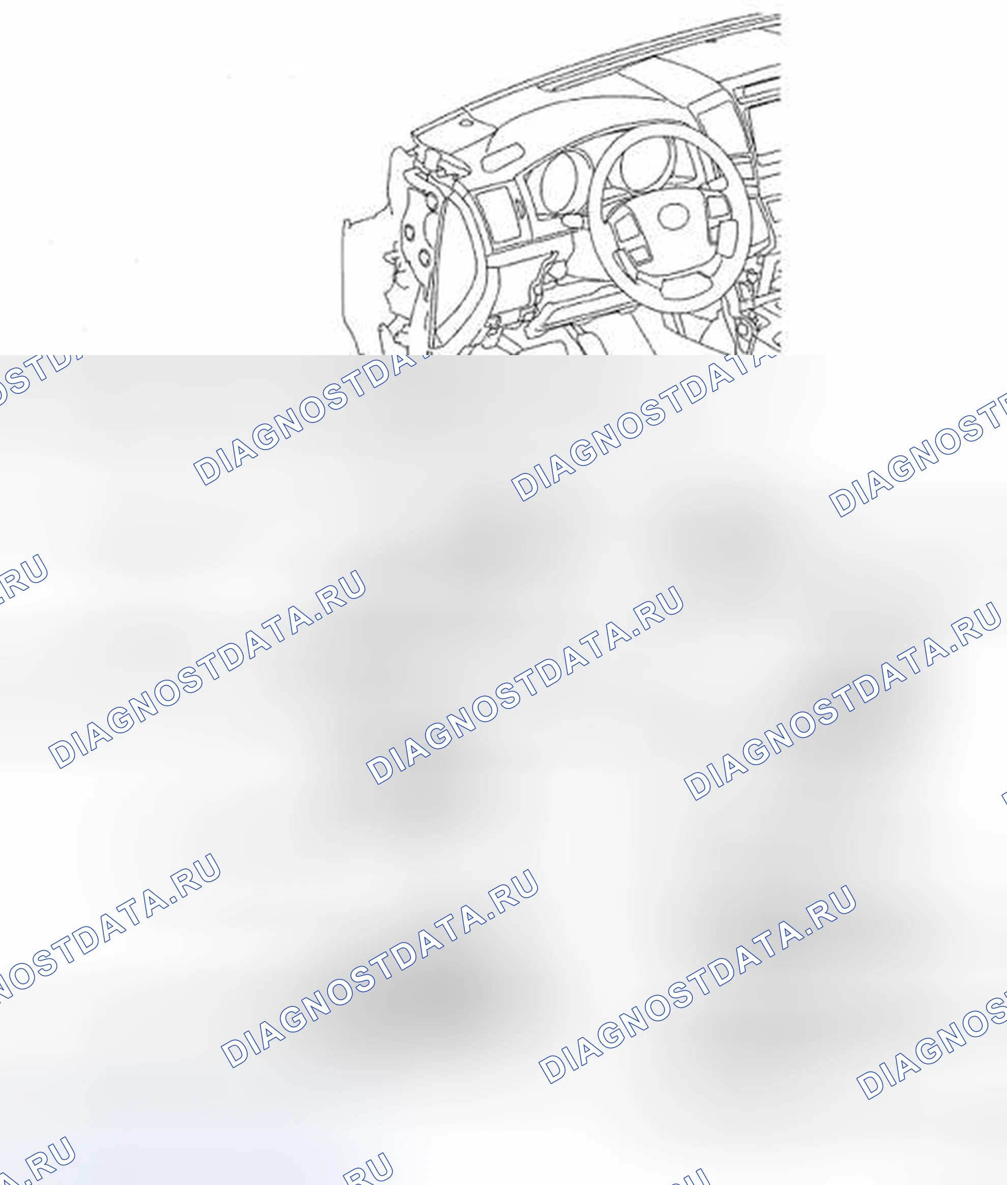 Рис. 54: КОМПОНЕНТЫ. Toyota Land Cruiser 200