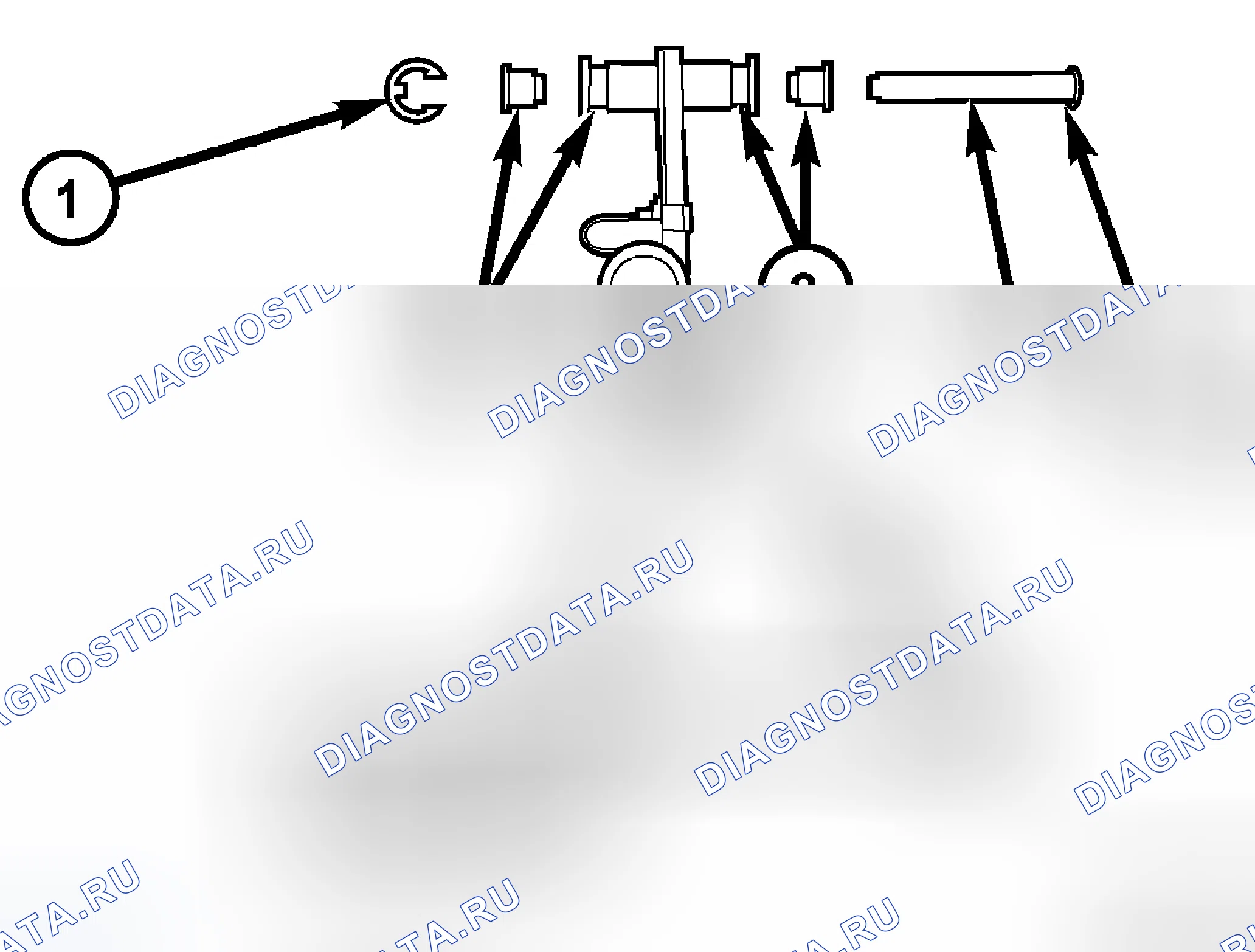 Рис. 89: ПЕДАЛЬ ТОРМОЗА. Dodge Cab & Chassis R3500 HD transition