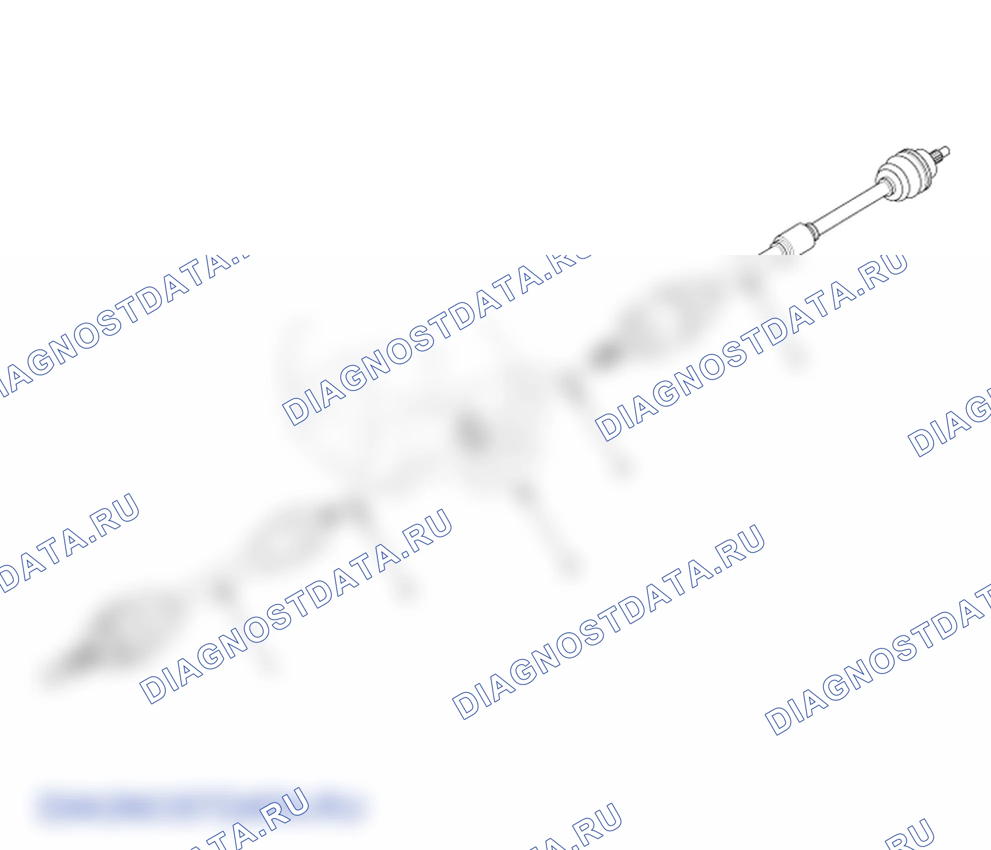 Расположение деталей переднего карданного вала. Hyundai GRAND i10/Xcent BA