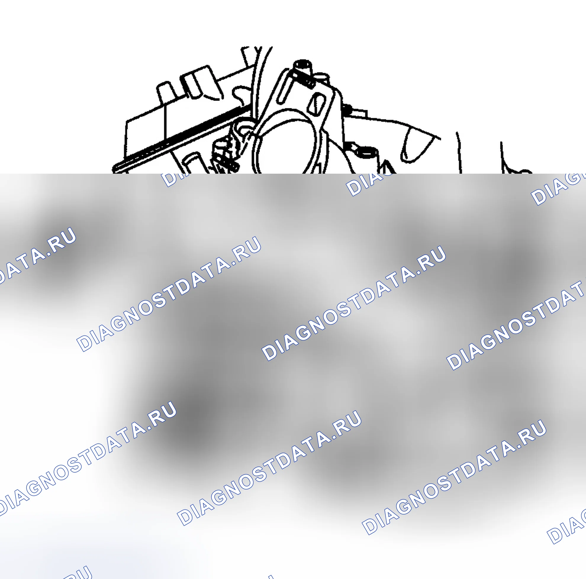 Рис. 1396: Установка подводного переводника (C3500HD). Chevrolet Silverado 2500 