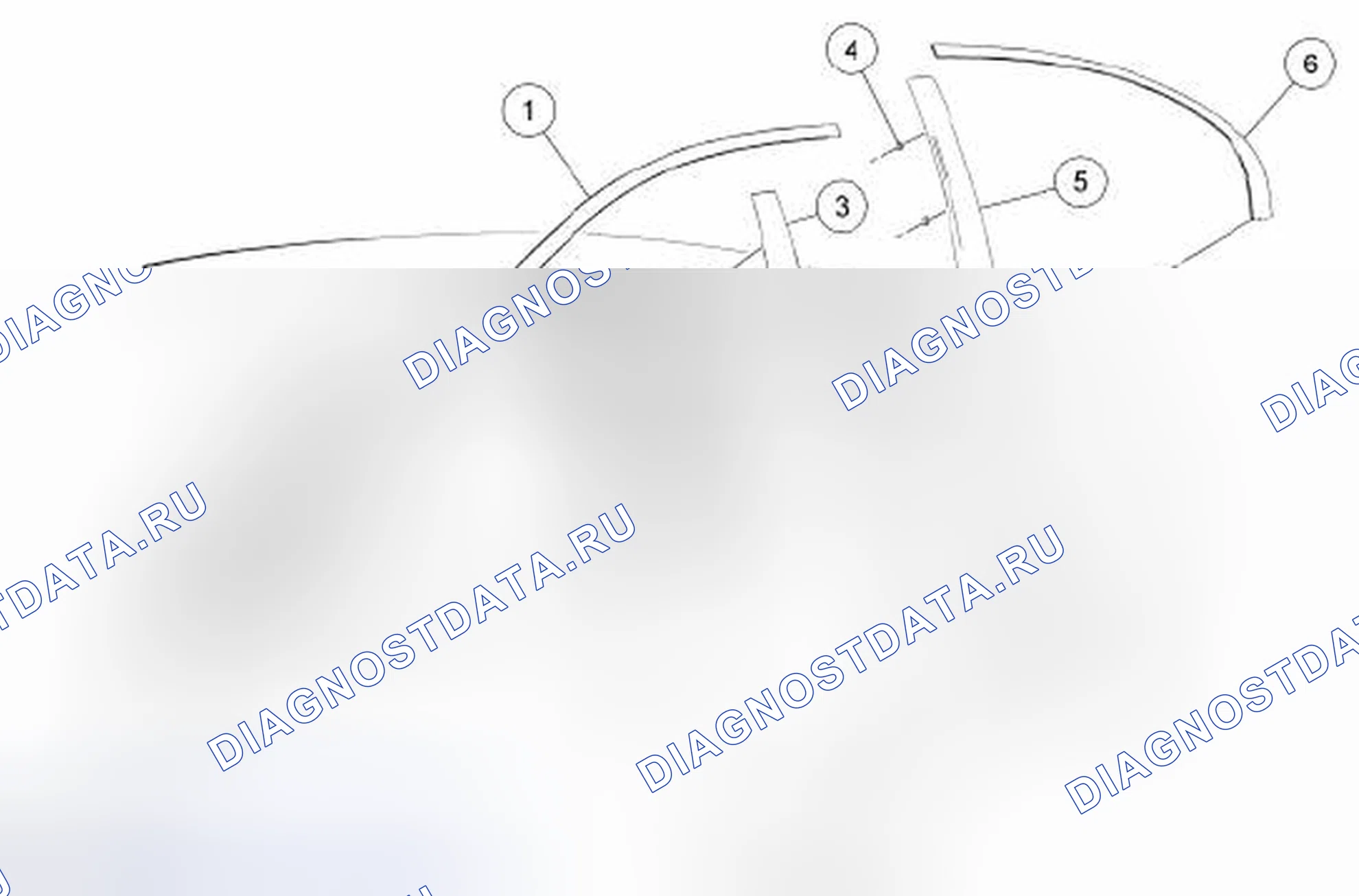Рис. 43: Верхняя облицовка. Hyundai ix55 I