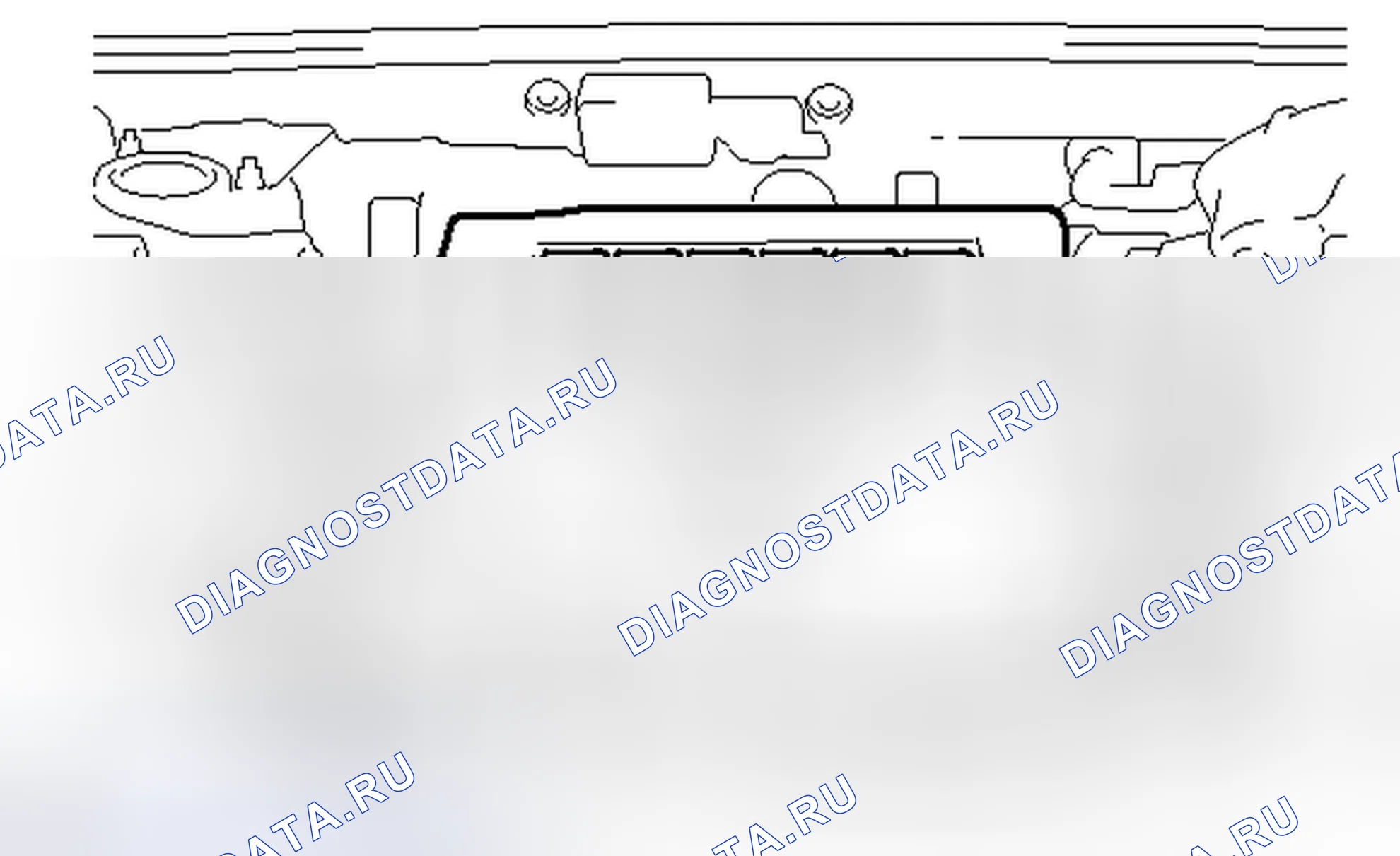 Рис. 89: ДЕМОНТАЖ. Toyota RAV4 III рестайлинг