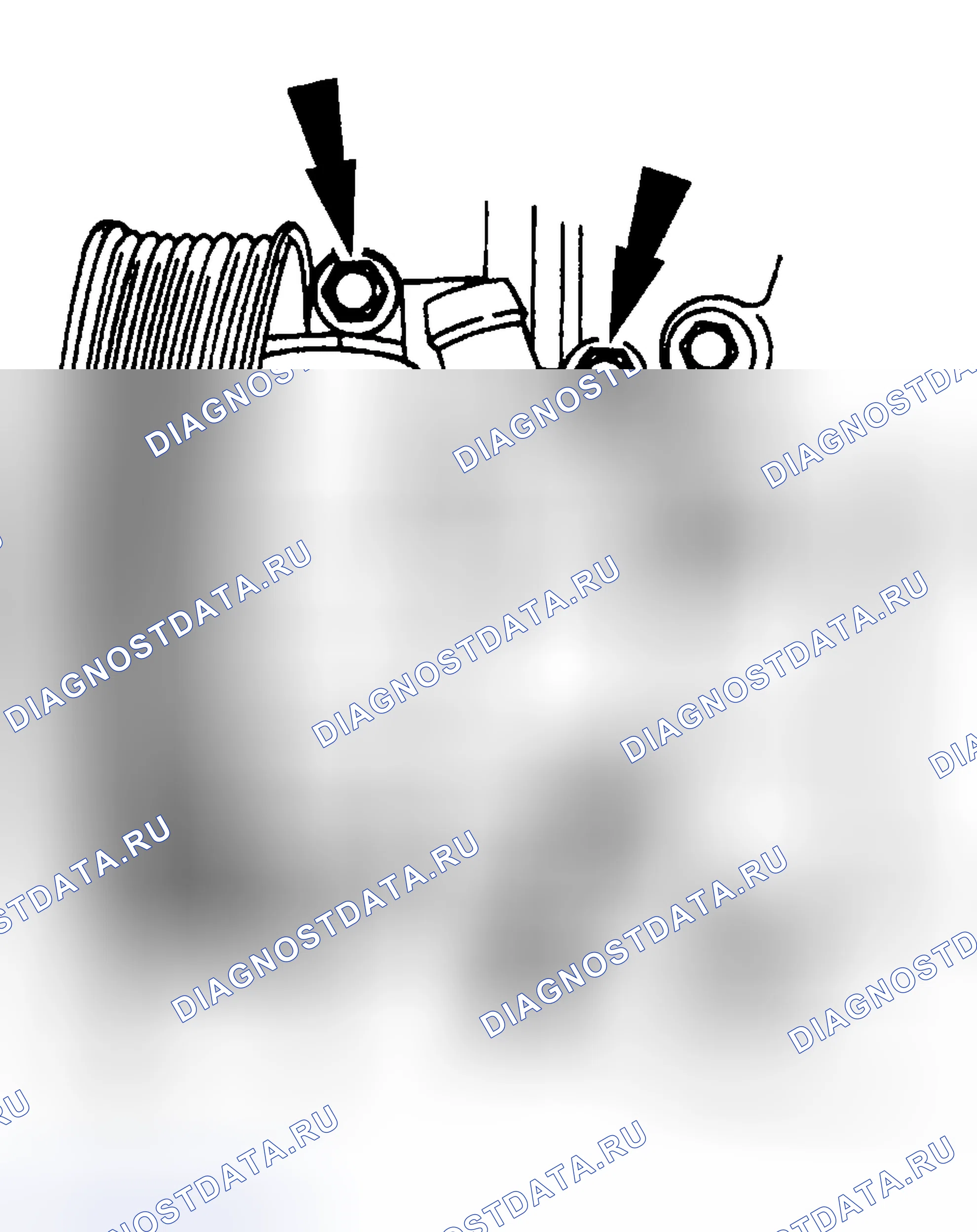 Рис. 2868: Демонтаж. Ford Pickup F250 Super Duty I