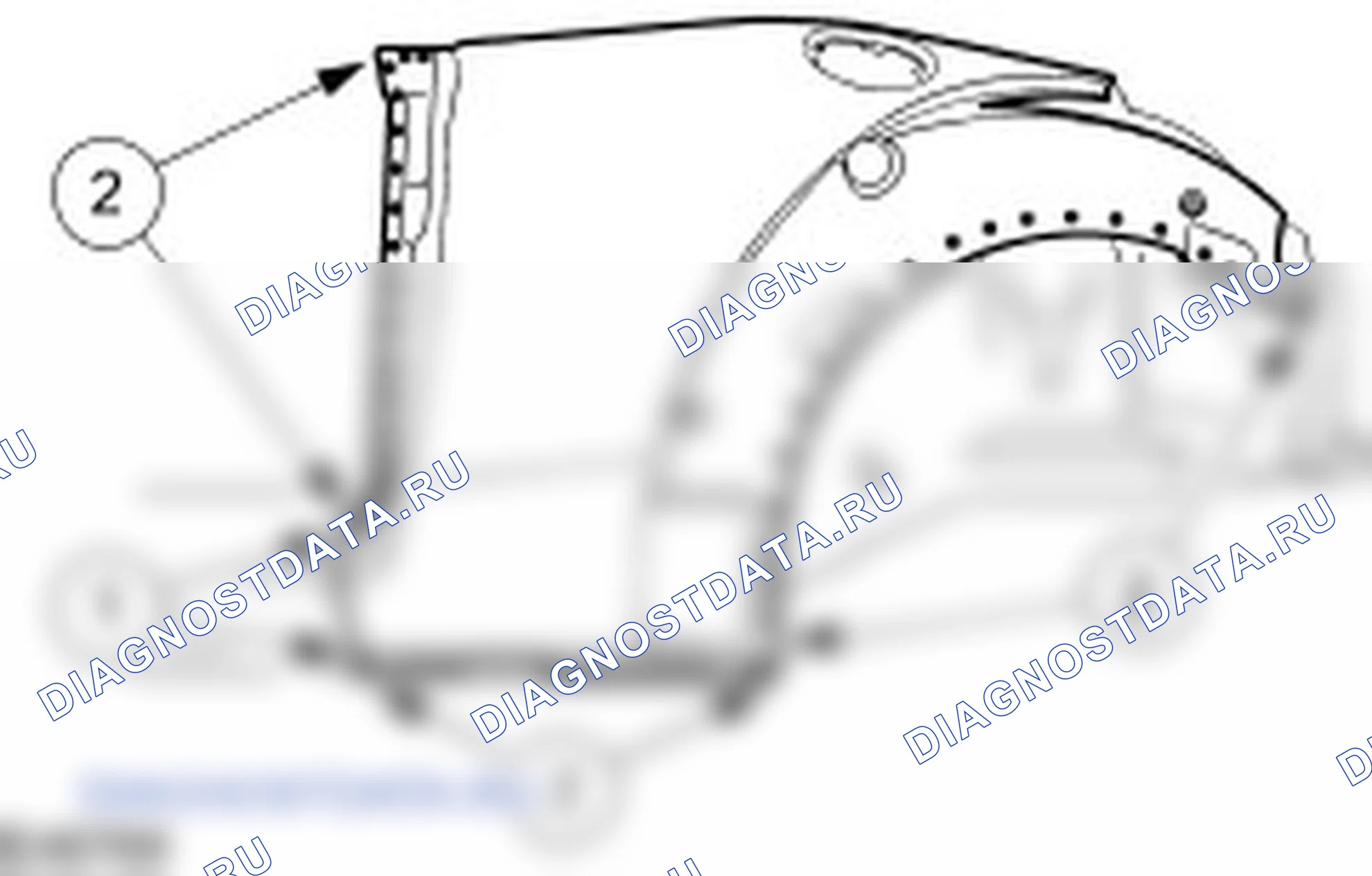 Как снять и установить Четвертая панель лев.. Ford Ka I