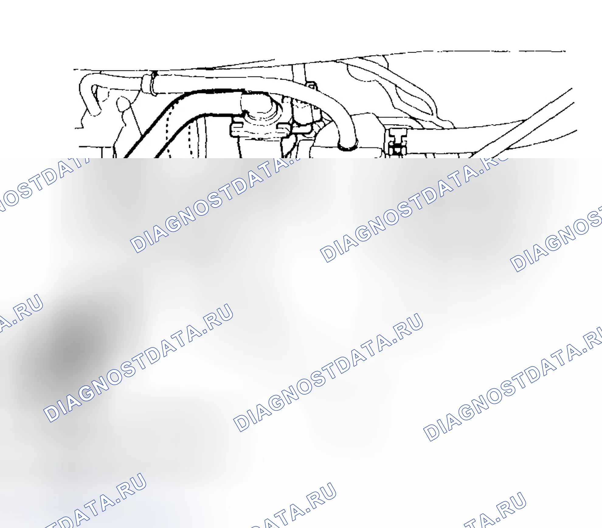 Рис. 153: Испытание запорного клапана вентиляции канистры EVAP. Honda Odyssey II