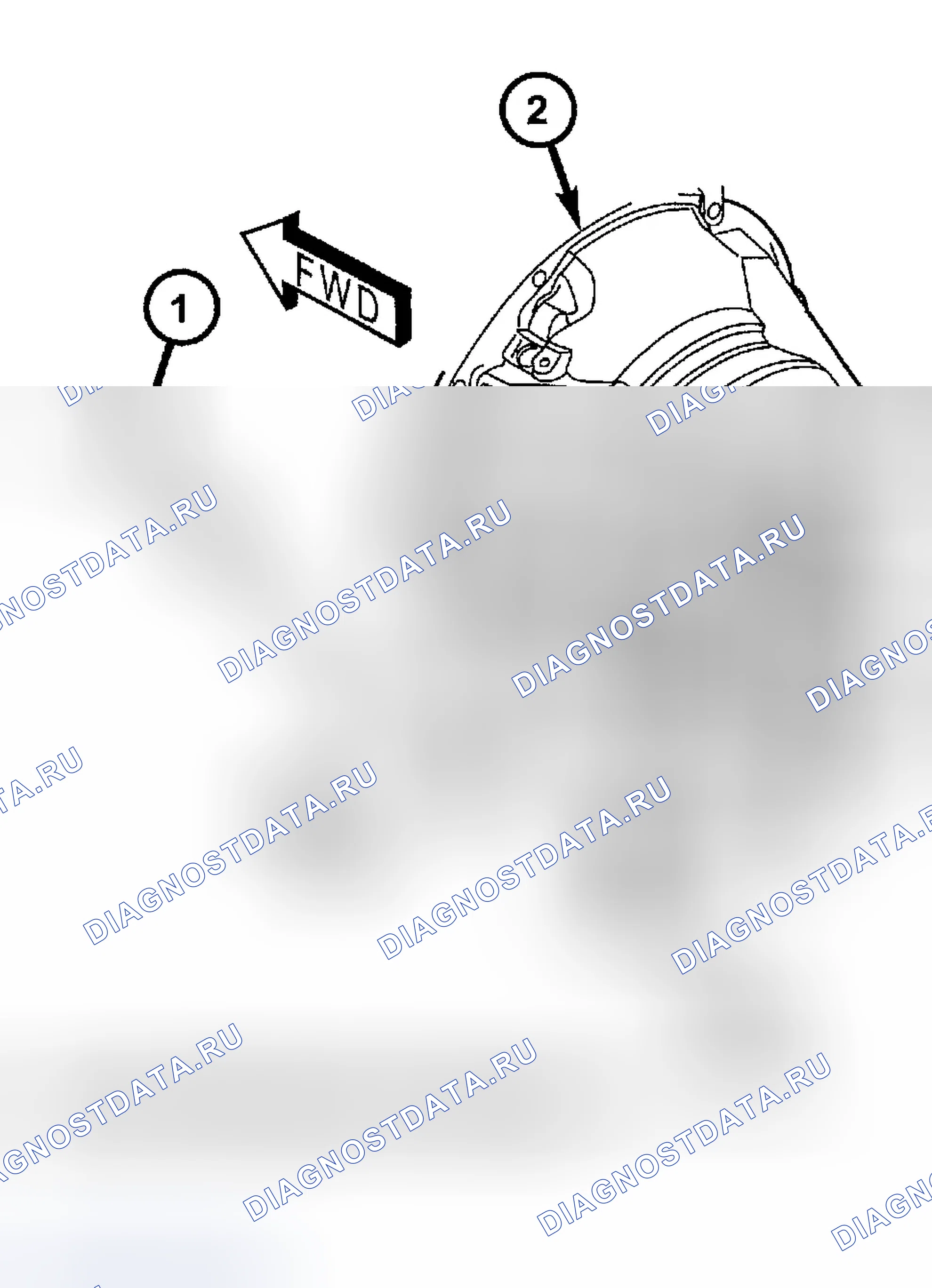 Рис. 131: ДЕМОНТАЖ. Dodge Pickup R1500 
