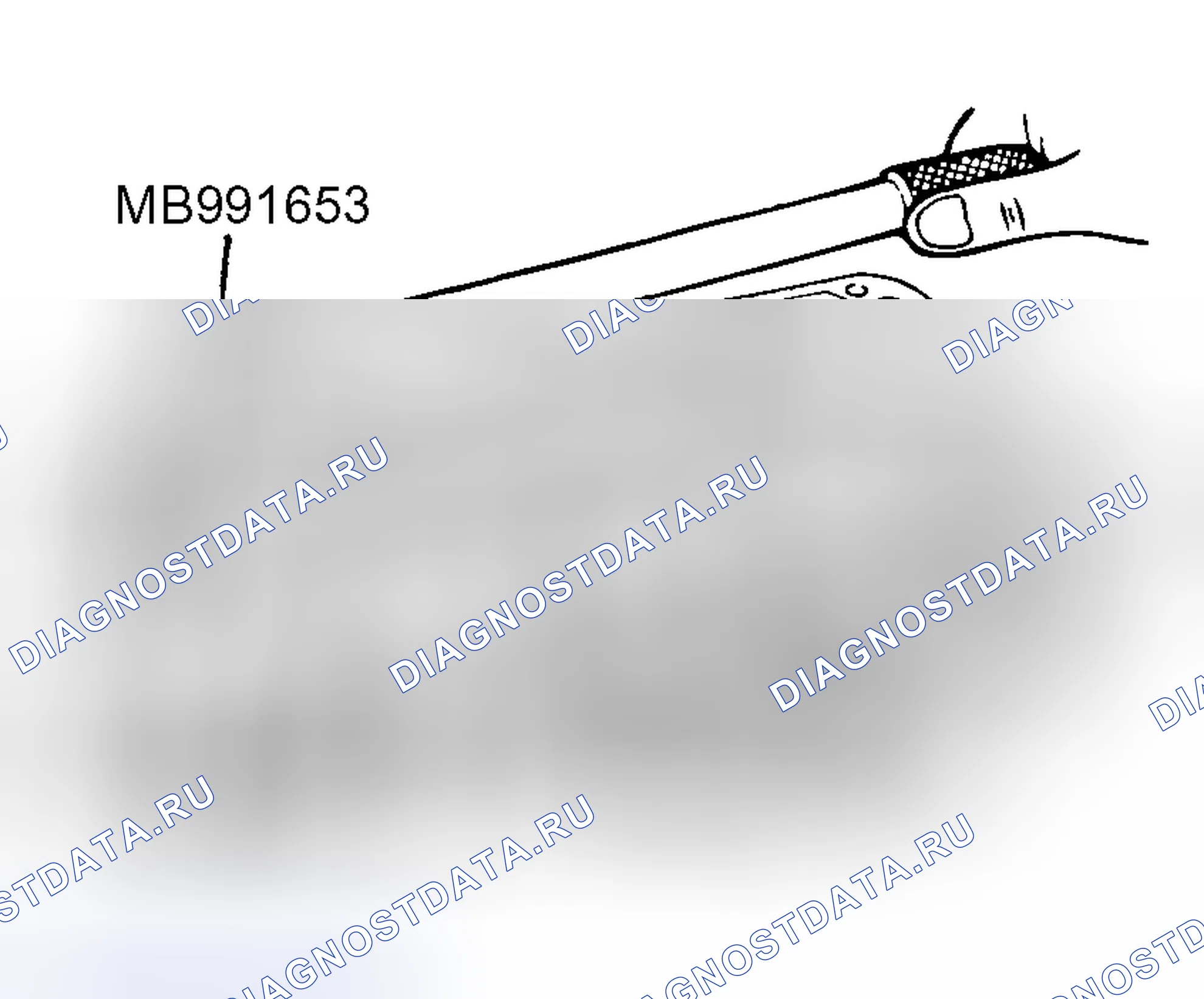Рис. 436: < < A > > ДЕМОНТАЖ БОЛТА ГОЛОВКИ ЦИЛИНДРА. Mitsubishi Lancer IX рестайлинг