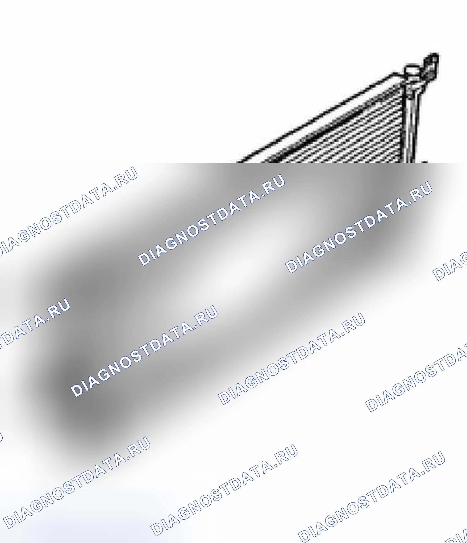 Рис. 12: Конденсатор. Volkswagen Golf Mk4