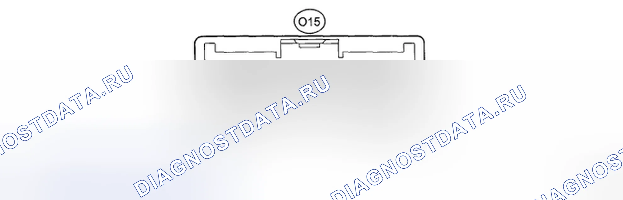 Рис. 404: КЛЕММЫ ЭБУ. Toyota Highlander II