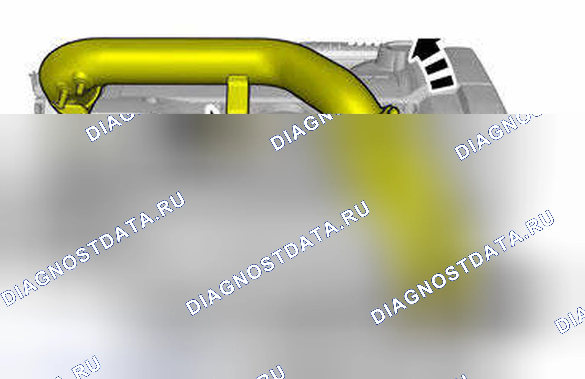 Рис. 58: ДЕМОНТАЖ. Volvo V50 I рестайлинг