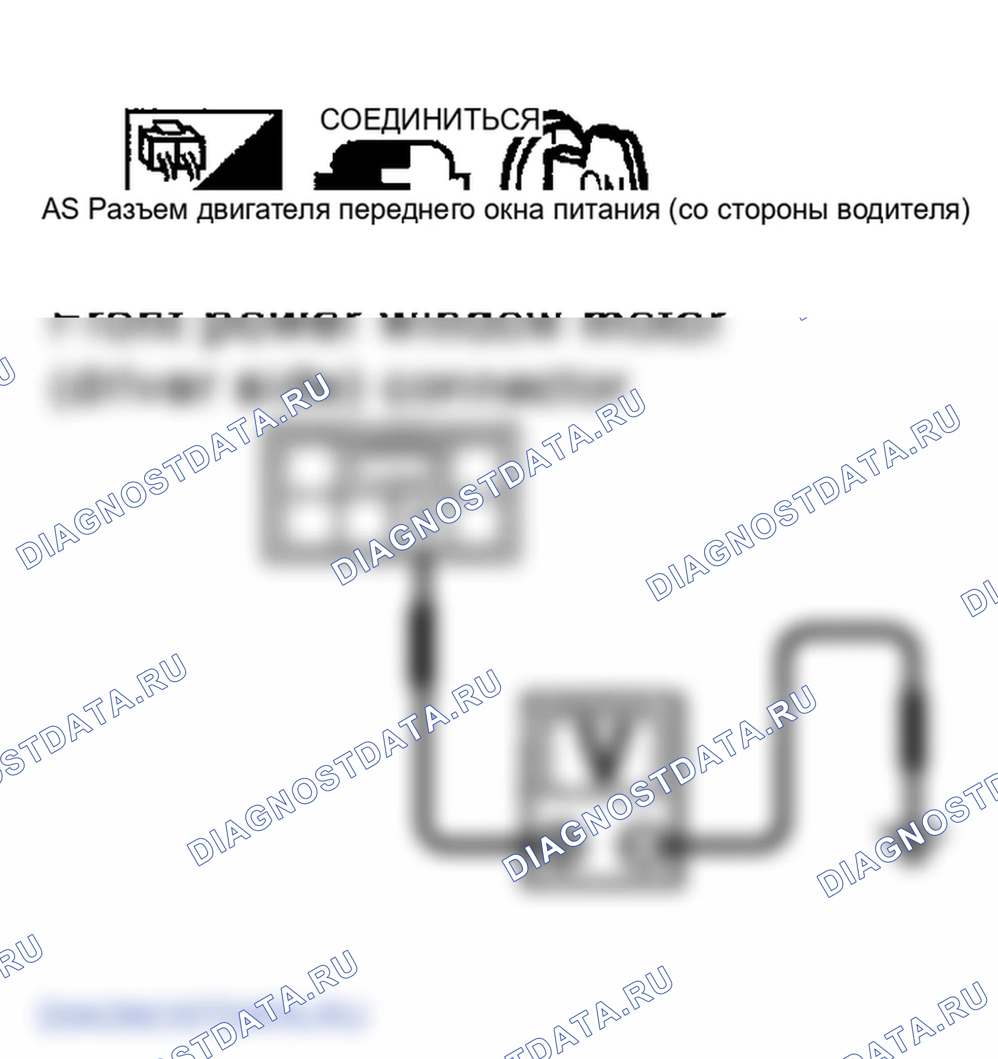 Рис. 72: Проверка цепи энкодера (сторона драйвера). Infiniti FX45 I
