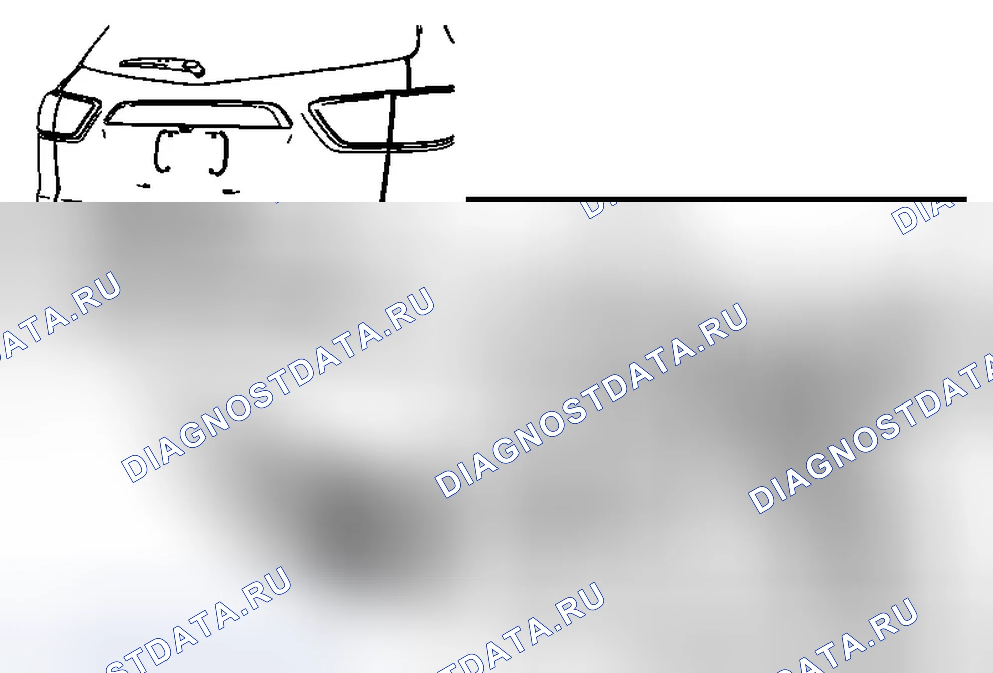 Рис. 21: Замена наружной рукоятки дверь багажника (Acadia, Traverse). GMC Acadia I рестайлинг