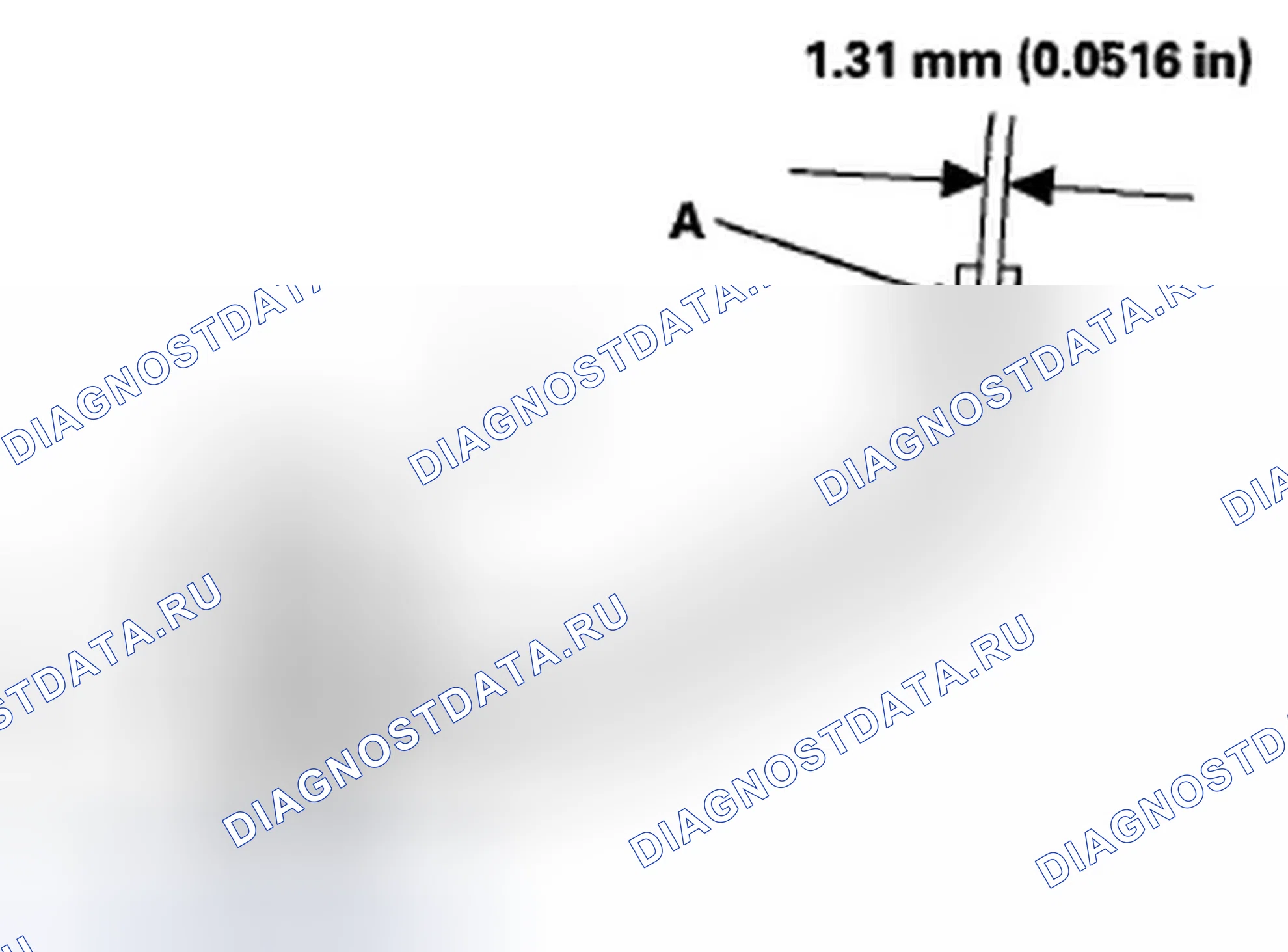 Рис. 71: Проверка струи масла. Acura TSX II