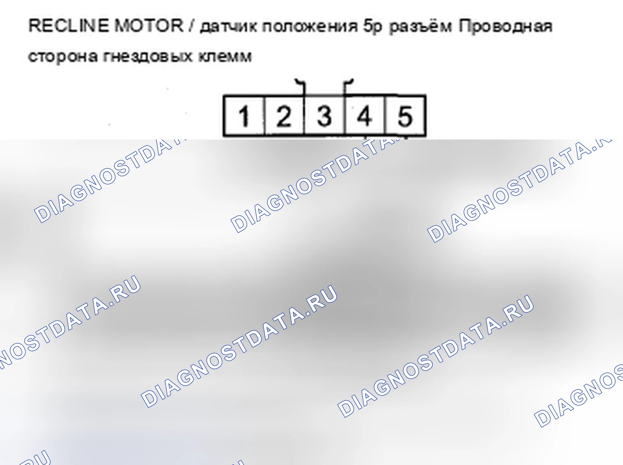 Рис. 177: B1828 расшифровка кода ошибки: импульсная ошибка двигателя откидной линии сиденья водителя. Acura ZDX I