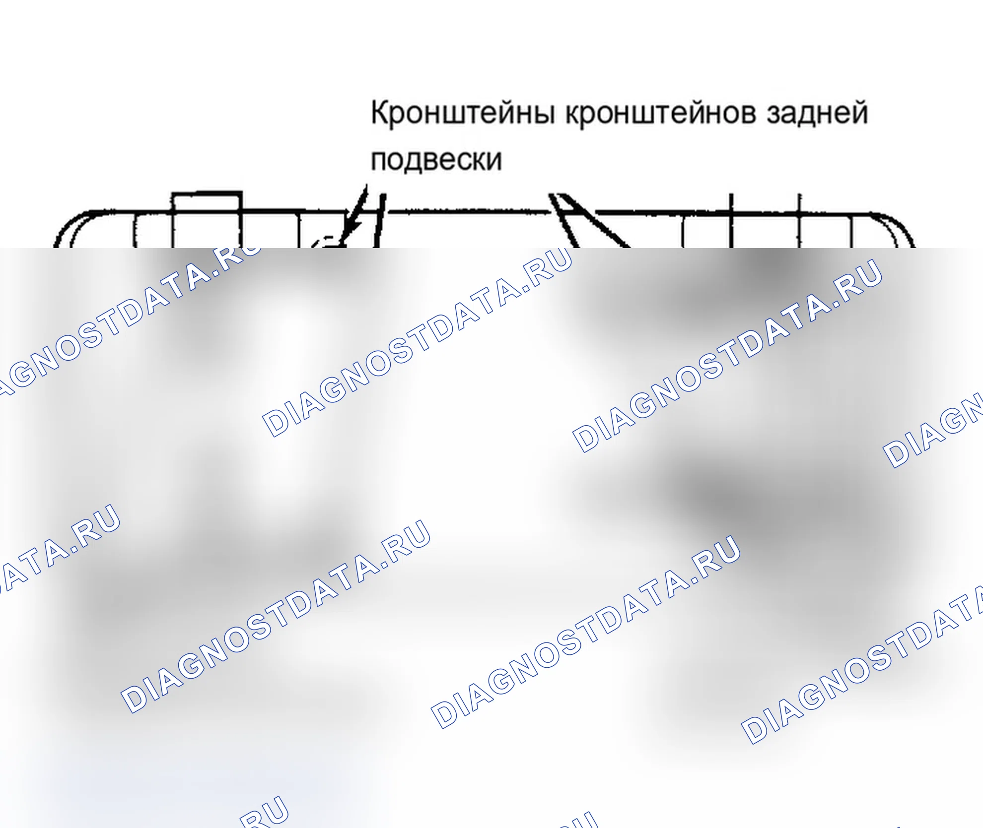 Рис. 5: Точки подъема (Continental, Sable и Taurus) Предоставлено Ford Motor Co.. Mercury Topaz II