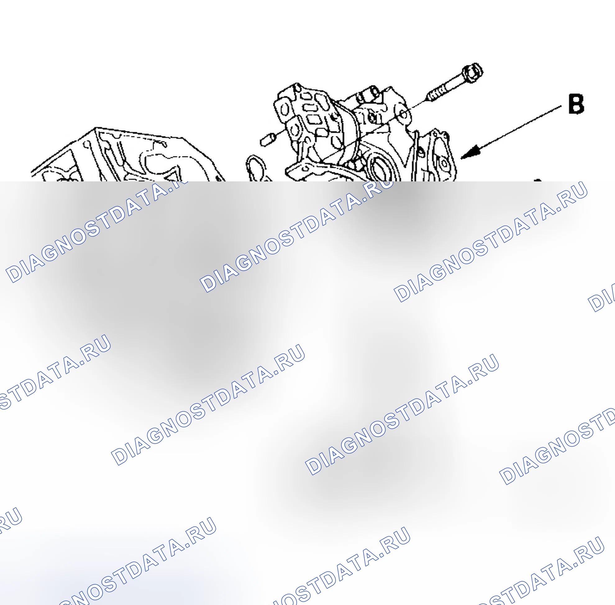 Рис. 13: Демонтаж. Honda Odyssey II