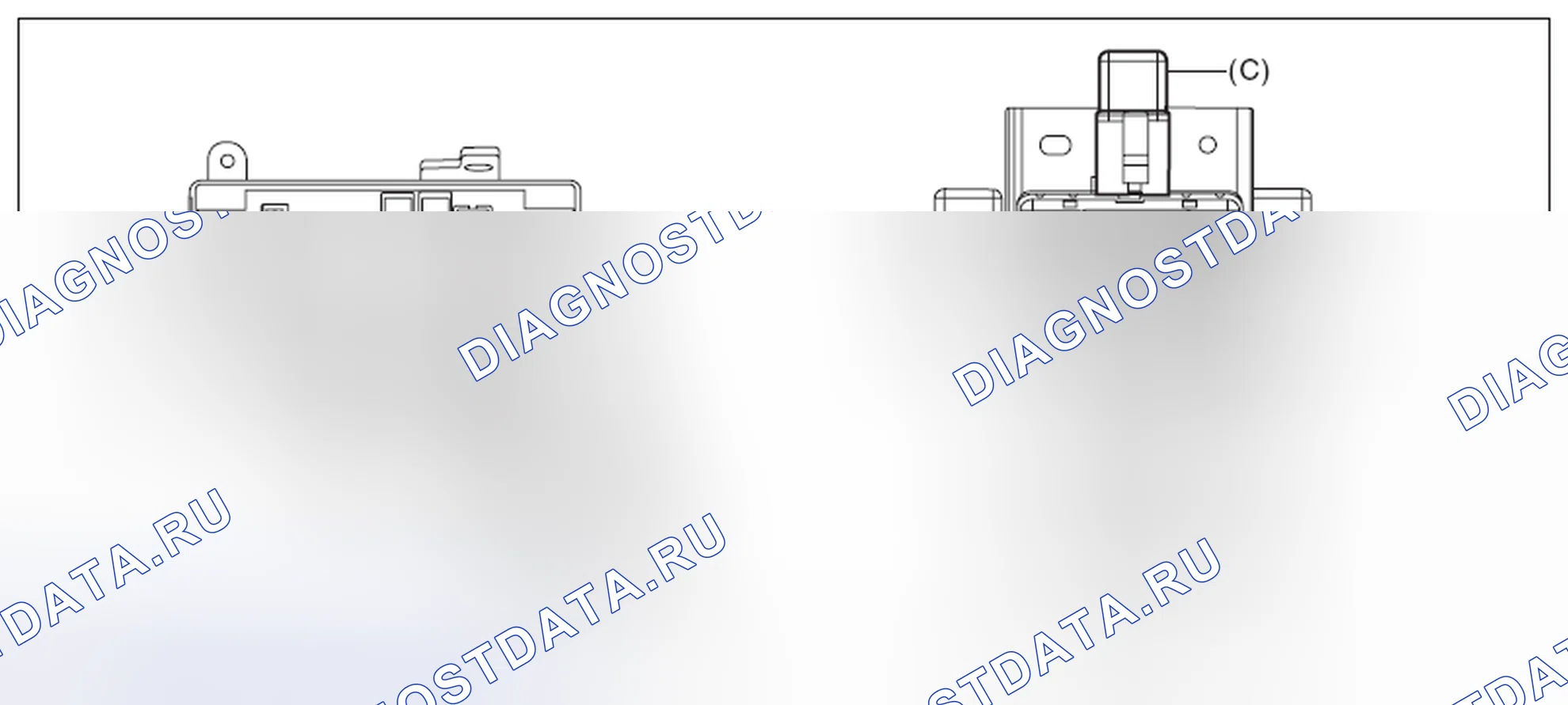 Рис. 44: РАСПОЛОЖЕНИЕ. Subaru Impreza GK
