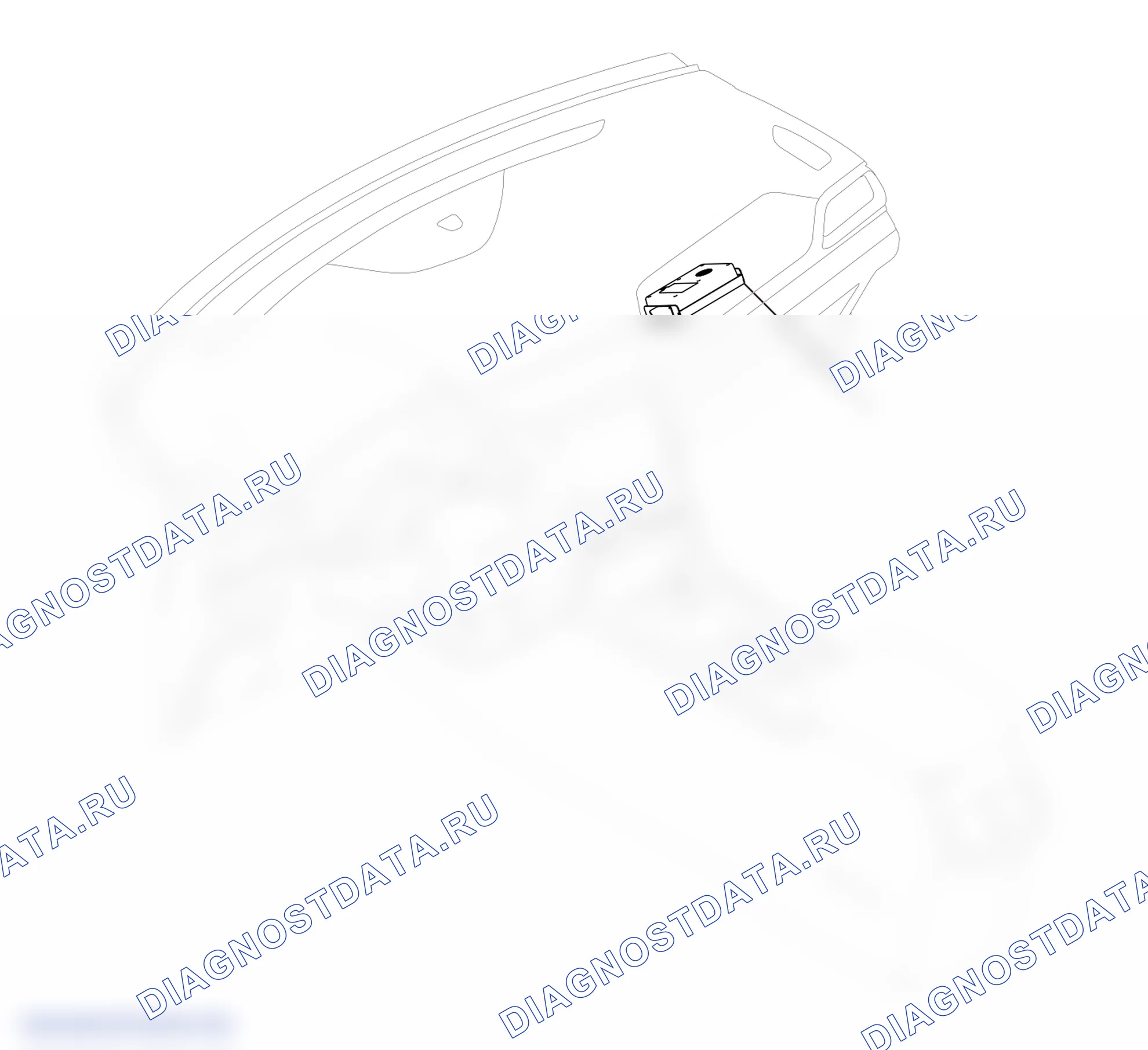 Схема расположения системы организации автомобильных сетей — Haval F5. Haval F5 I