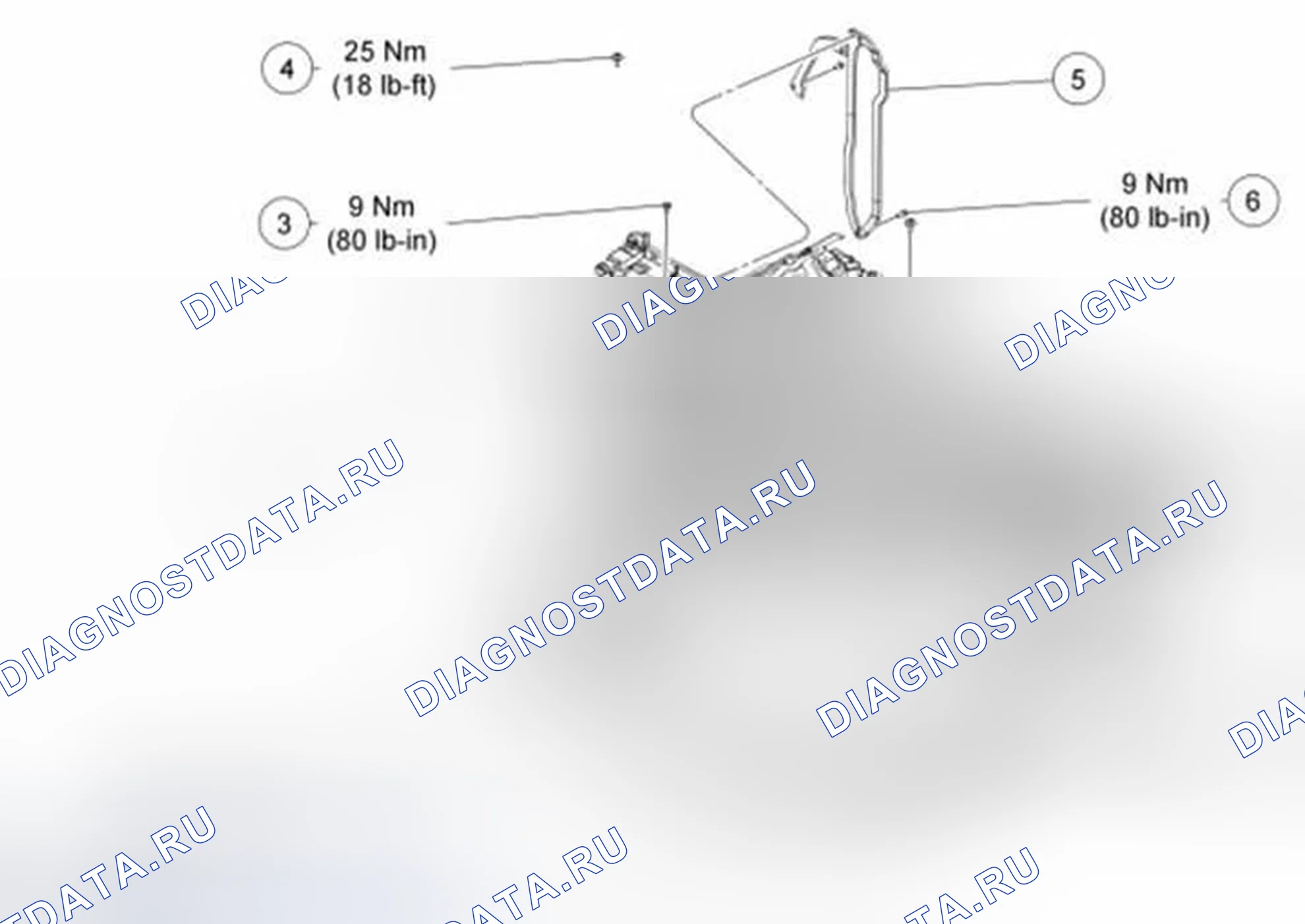 Рис. 3: Усиление панели открывания радиаторной решетки. Ford Fiesta Mk6