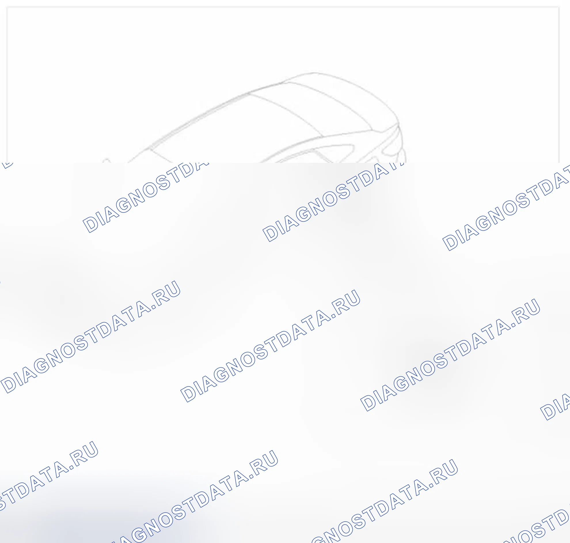 Рис. 91: Расположение компонентов. Hyundai Azera II