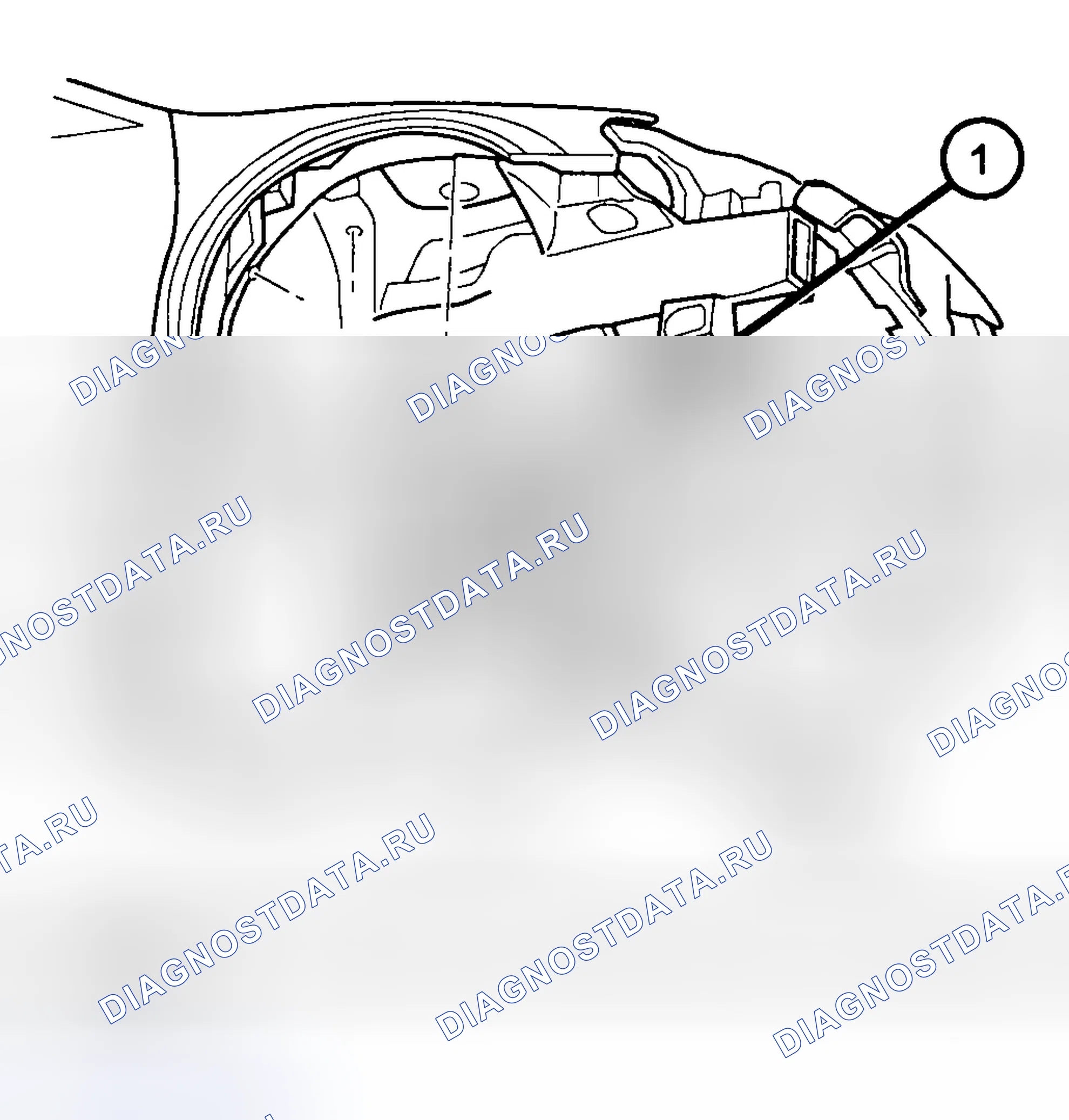 Рис. 31: ДЕМОНТАЖ. Dodge Stratus II рестайлинг