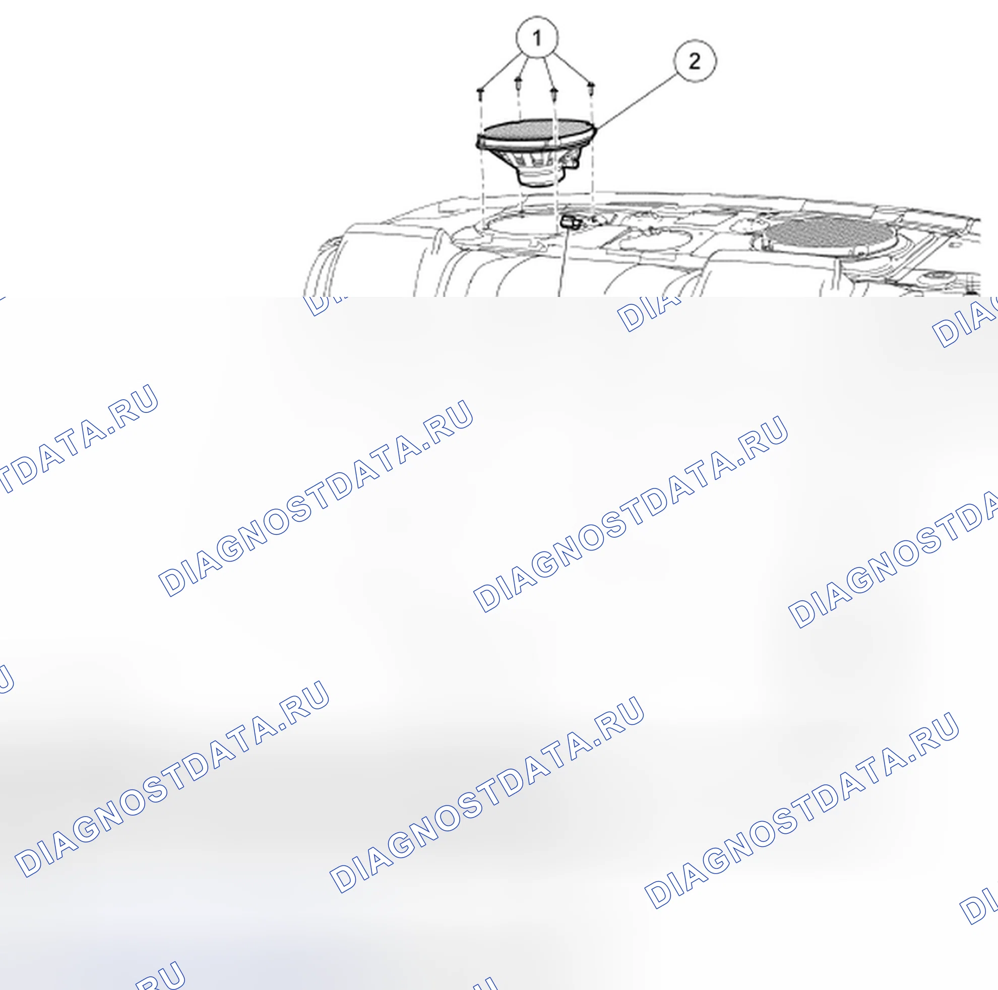 Рис. 54: Динамик сабвуфера. Lincoln Zephyr US