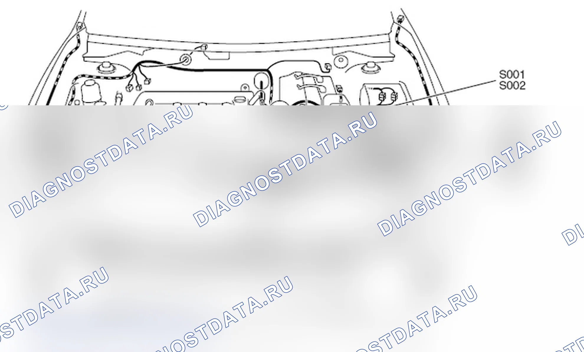 Рис. 28: МОТОРНЫЙ ОТСЕК <NON-TURBO>. Mitsubishi Lancer Ralliart X